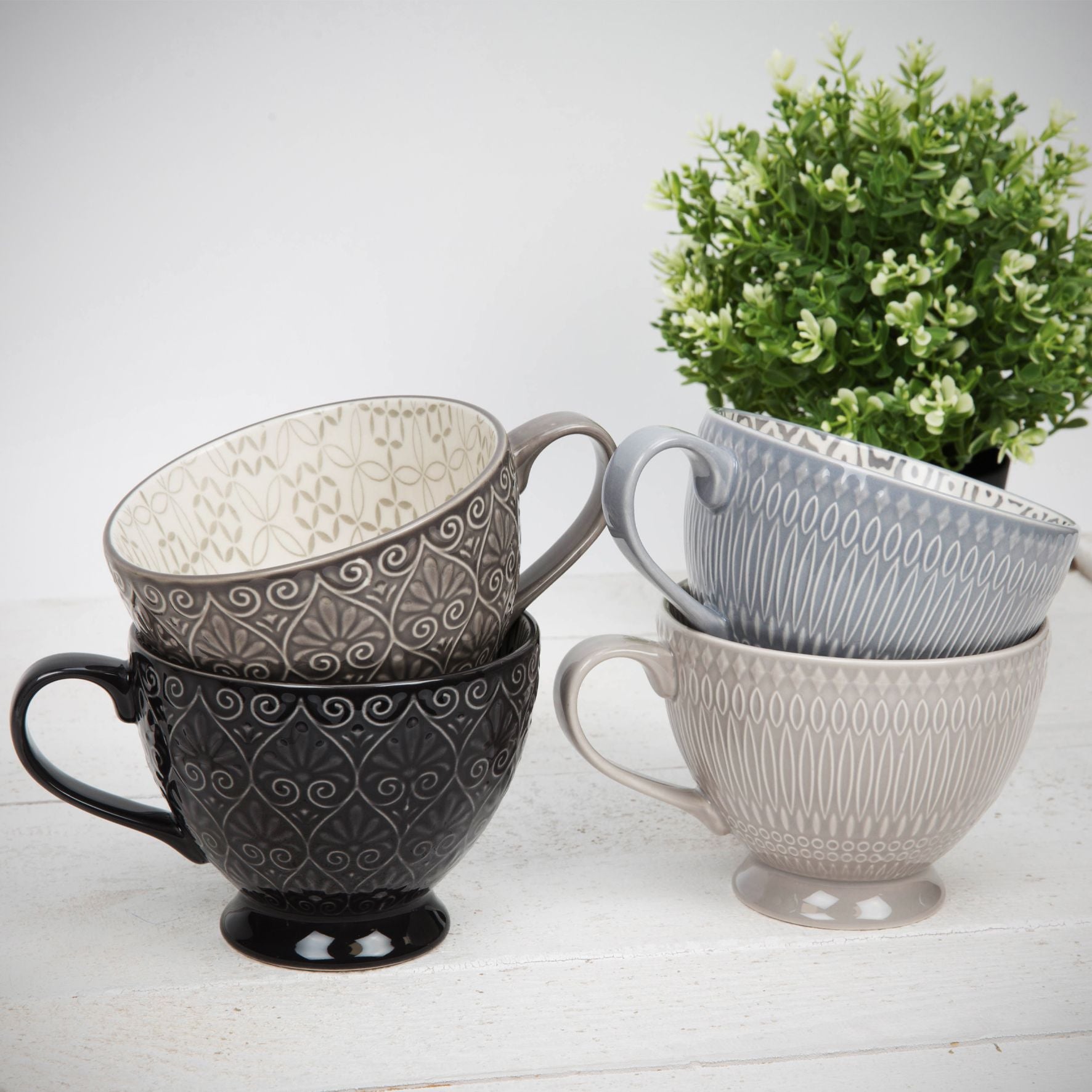 Set of 4 Tea Cups