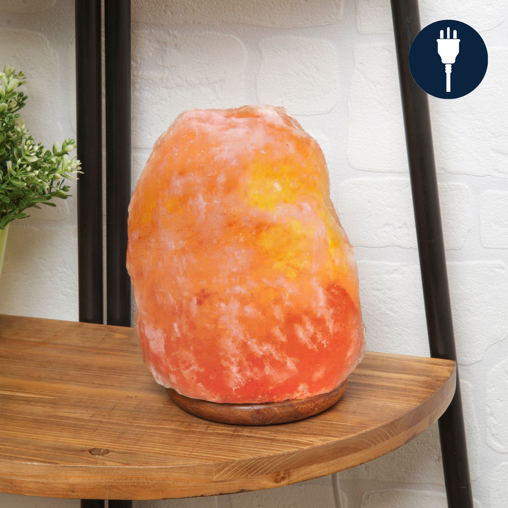 Himalayan Rock Salt Lamp 4 - 6 Kilo