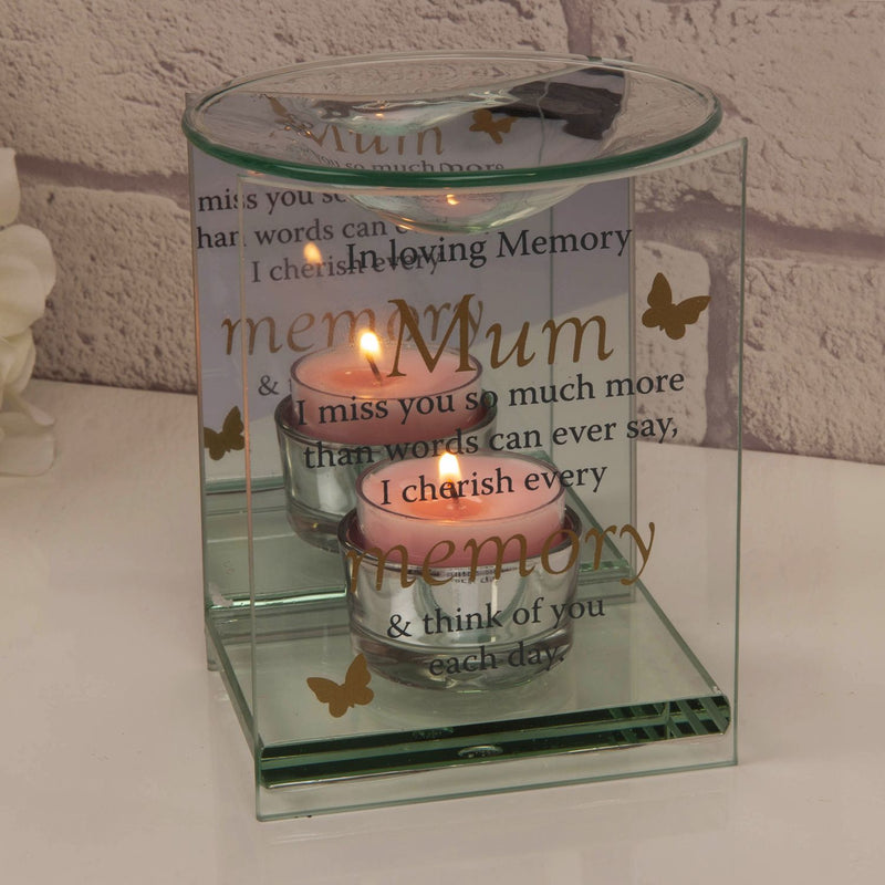 Thoughts of You Butterfly Oil Burner - Mum