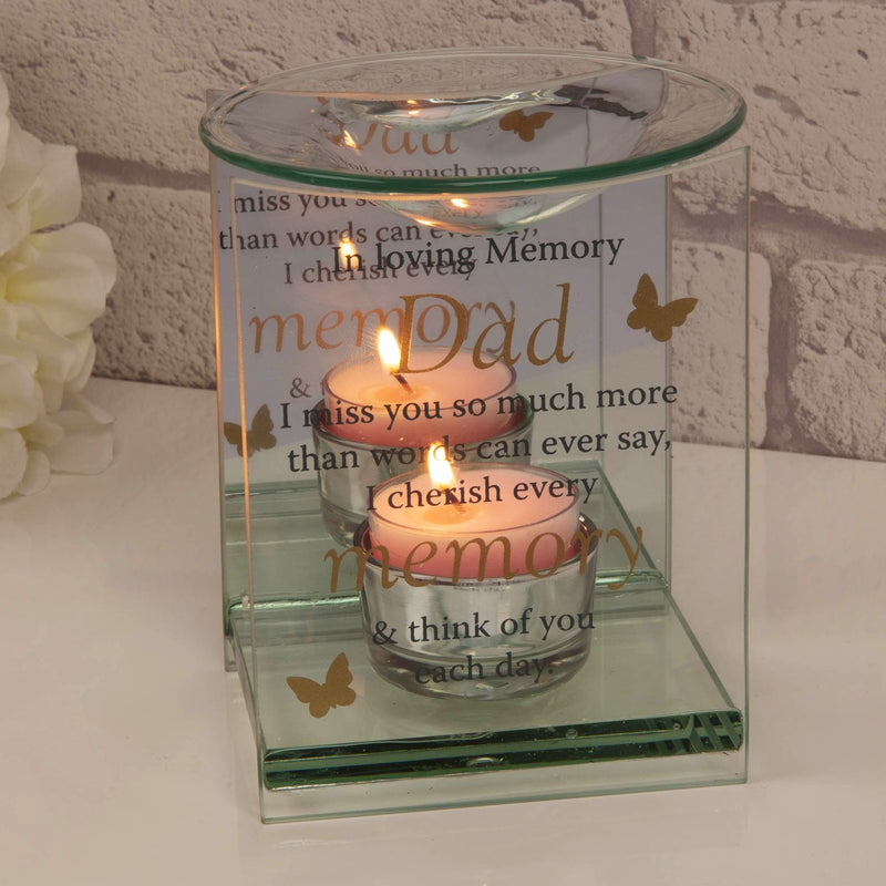Thoughts of You Butterfly Oil Burner - Dad