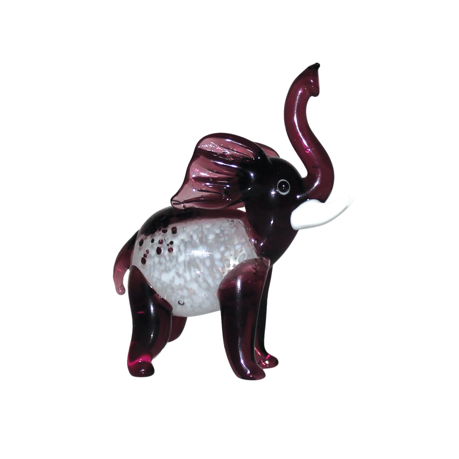 Objets d'art Miniature Glass Figurine - Elephant