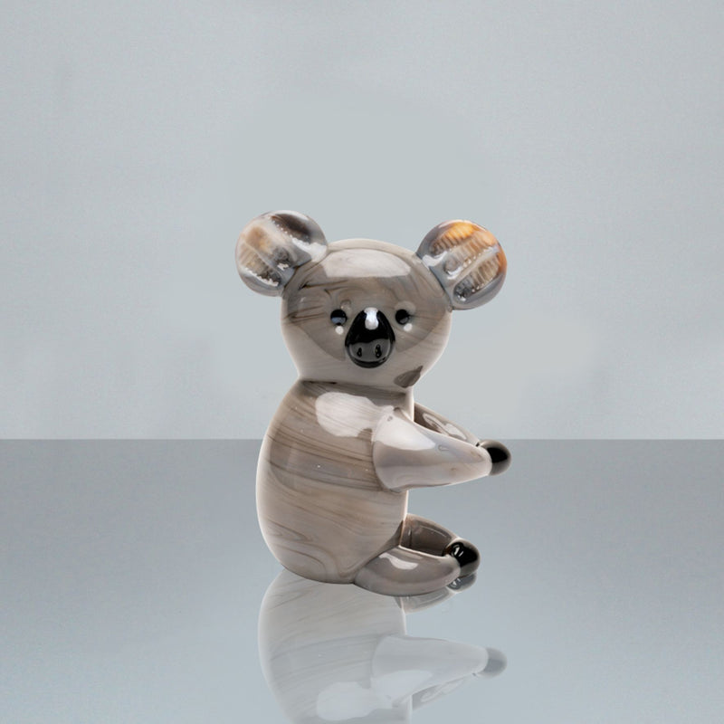 Objets d'art Miniature Glass Figurine - Koala Bear