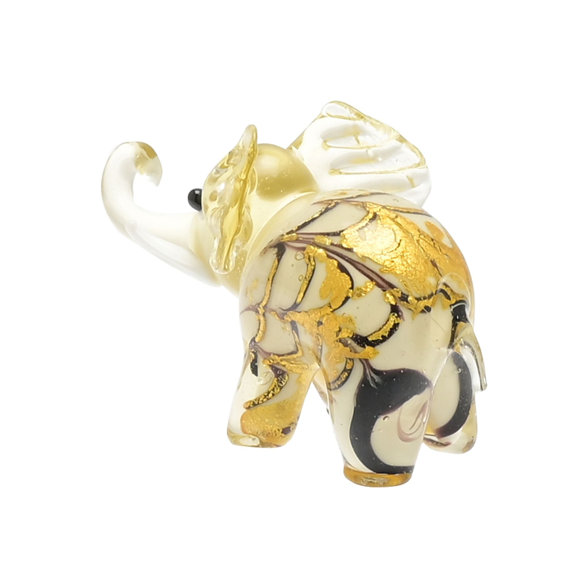 Objets d'art Miniature Glass Figurine - Elephant