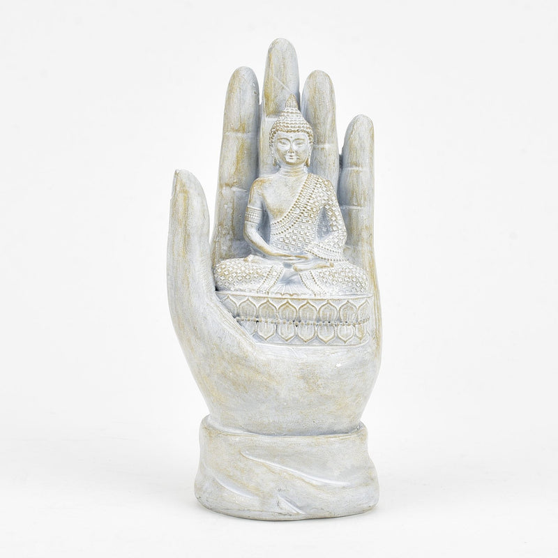 Juliana Buddha Meditating in Palm Figurine