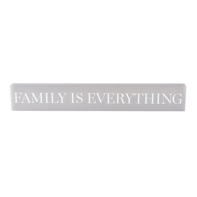Moments Mantel Plaque - Family is Everything 48cm