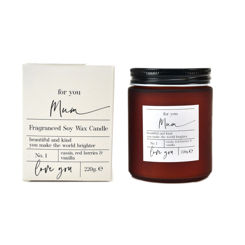 Moments Candle 220g Mum