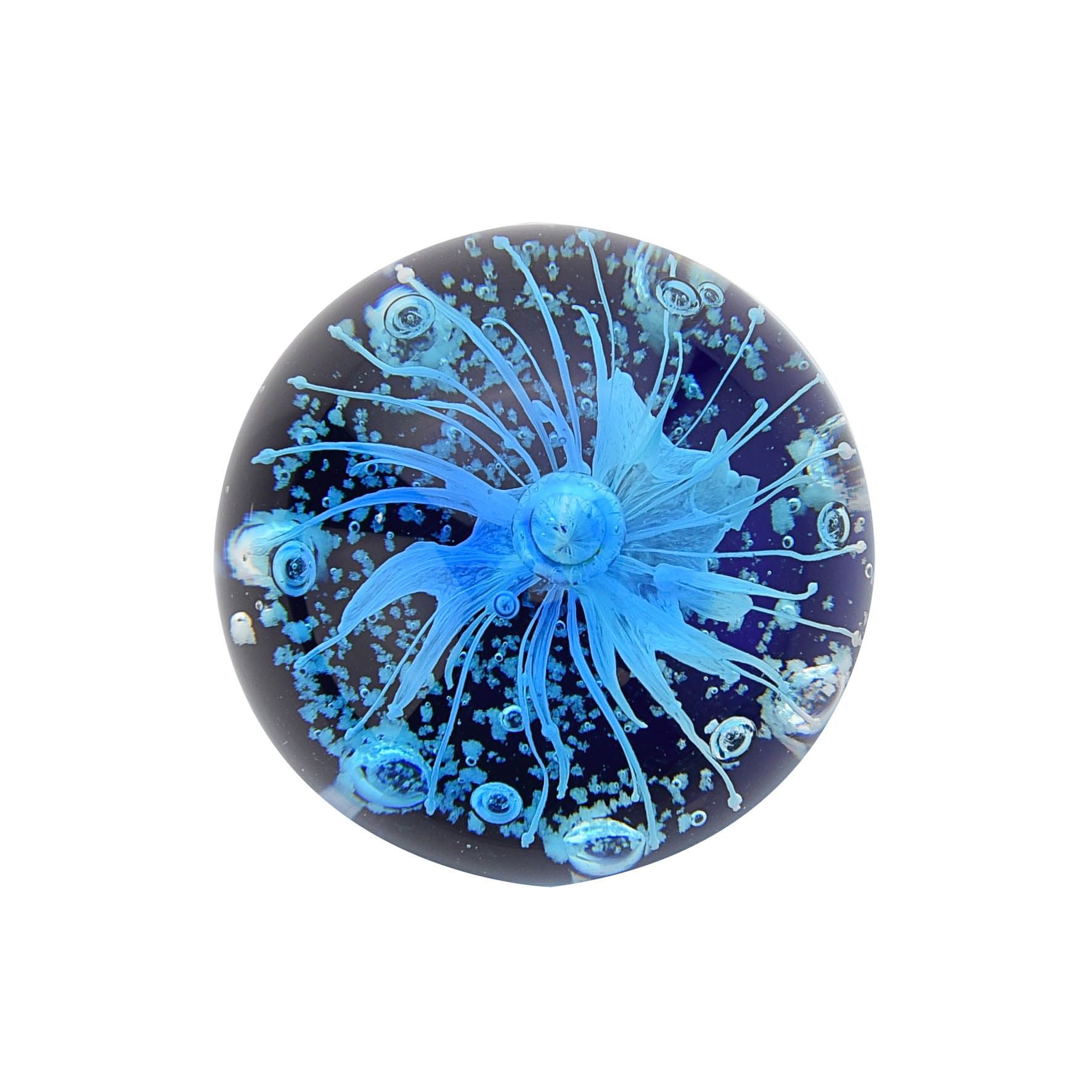 Objets d'art Glass Ornament - Water Splash Paperweight