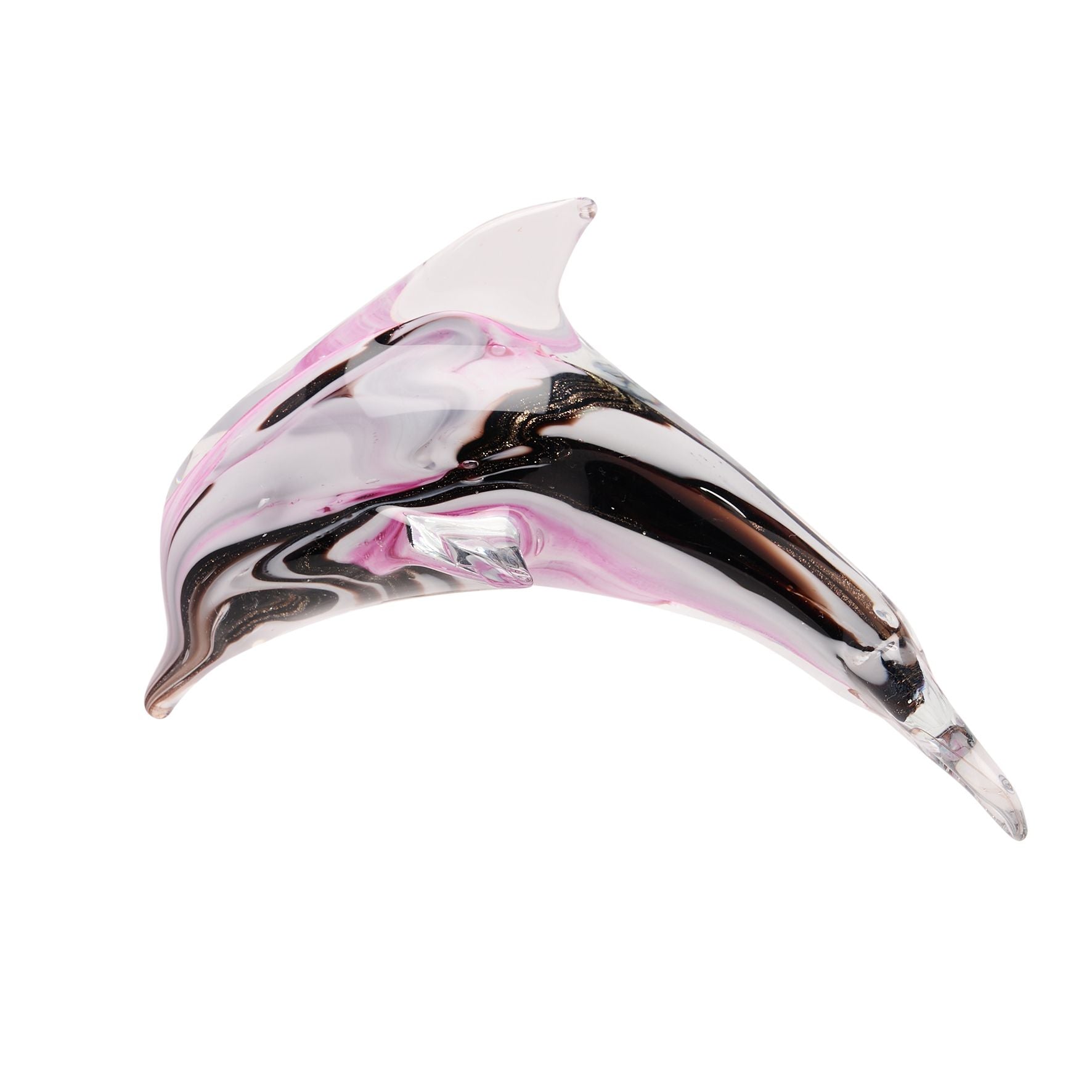Objets d'art Glass Figurine - Dolphin