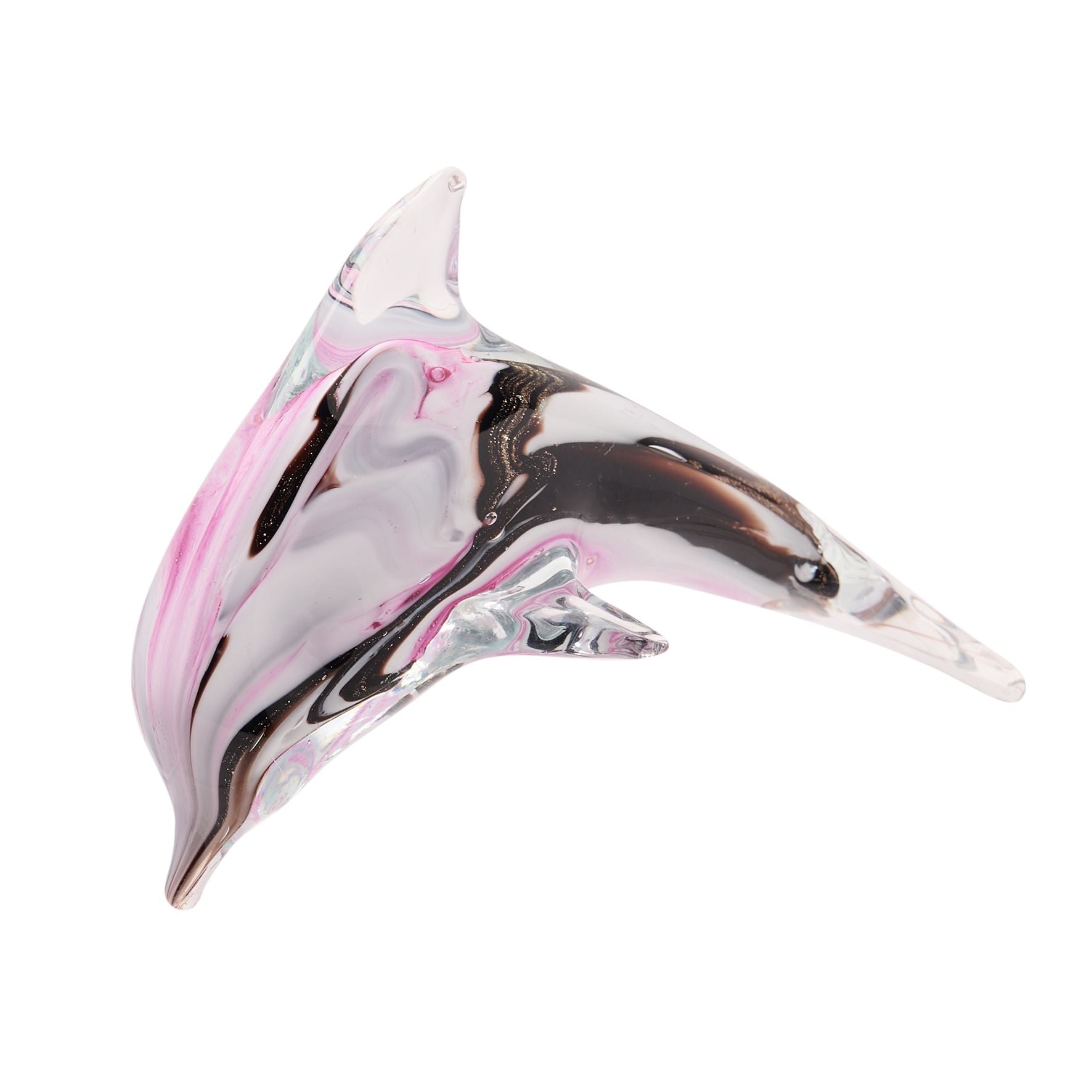 Objets d'art Glass Figurine - Dolphin