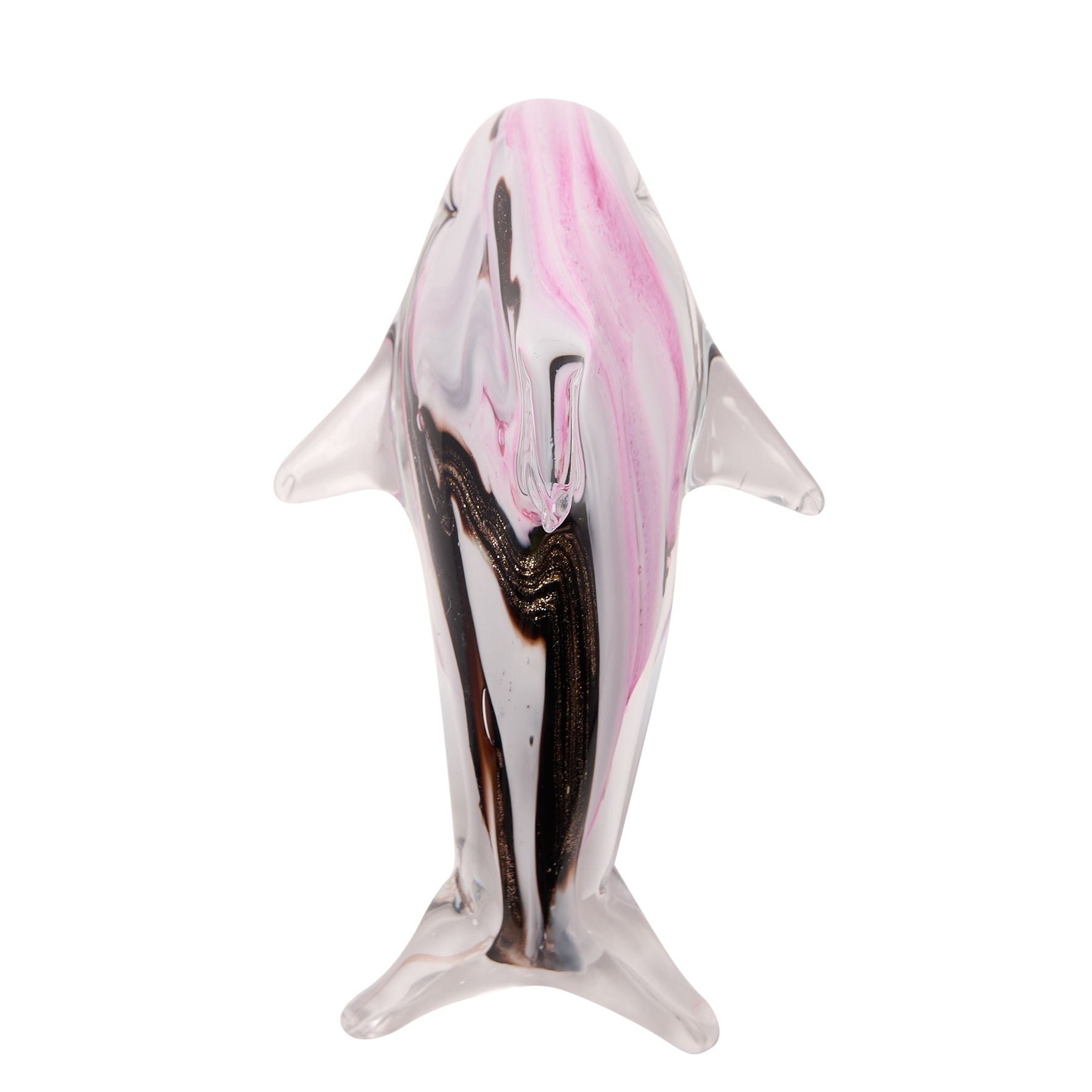 Objets d'art Glass Figurine - Dolphin