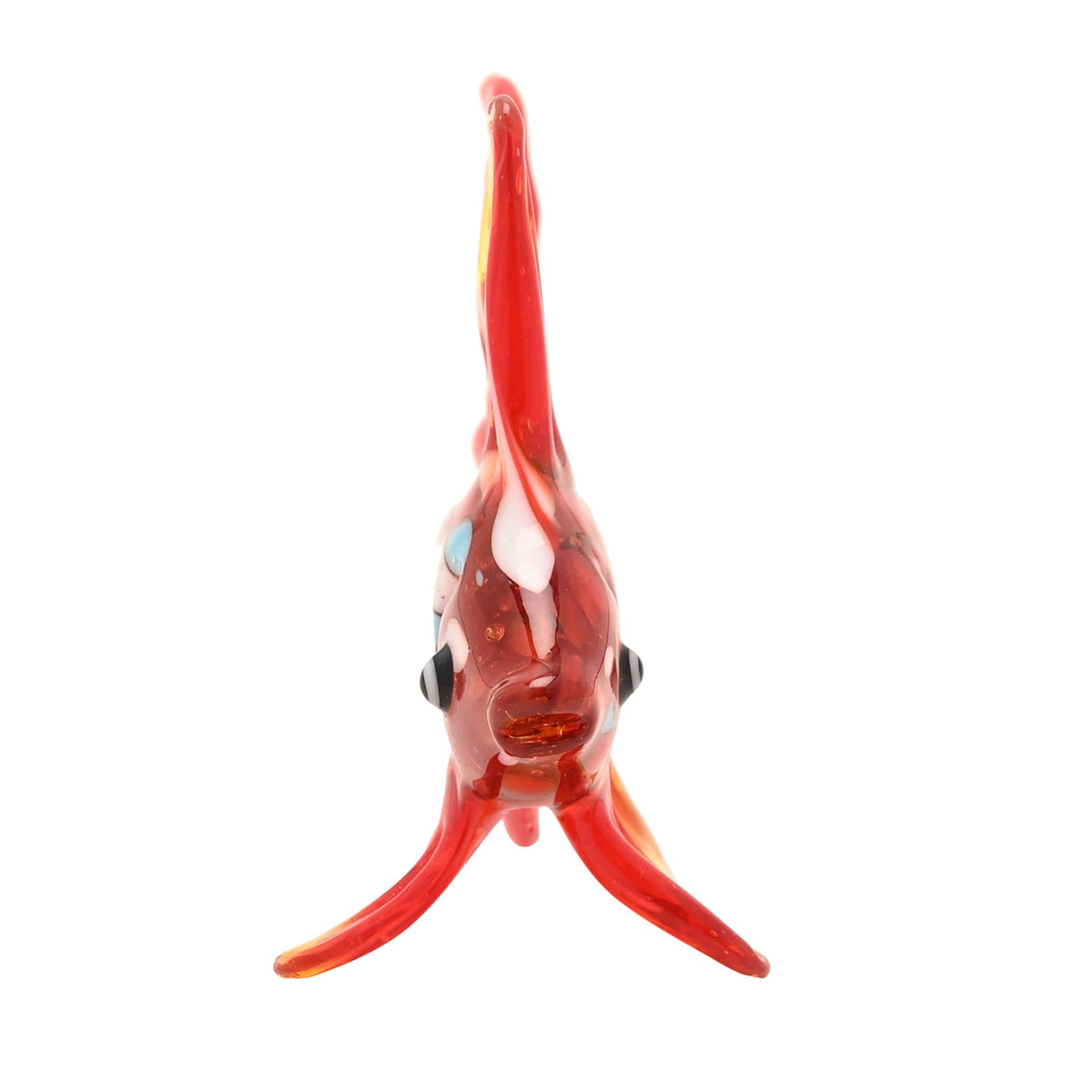 Objets D'art Miniature Glass Figurine - Goldfish
