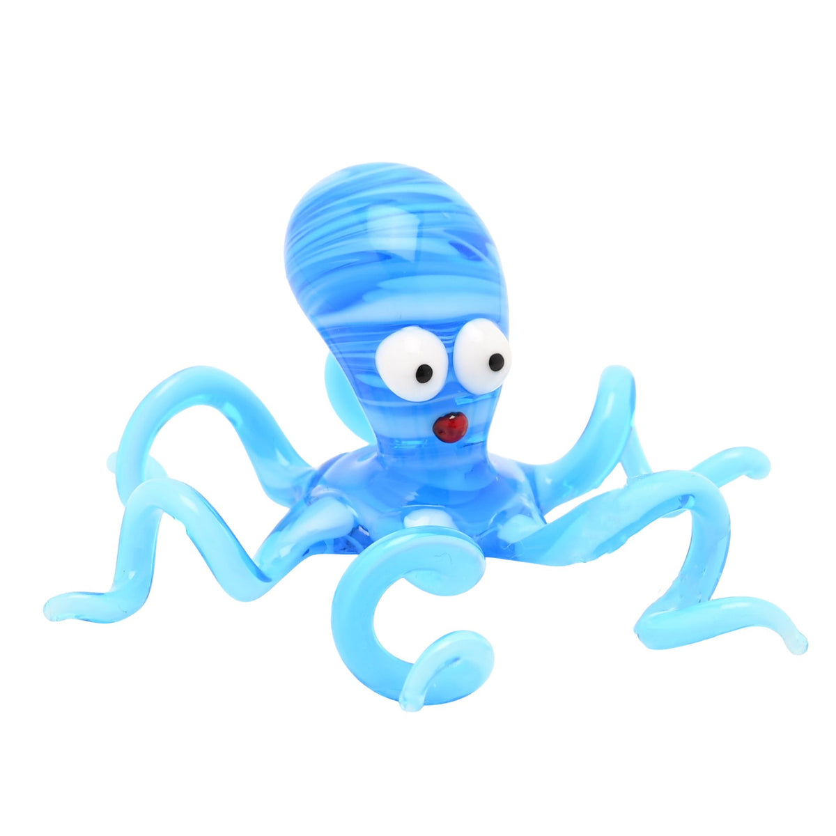Objets D'art Miniature Glass Figurine - Octopus