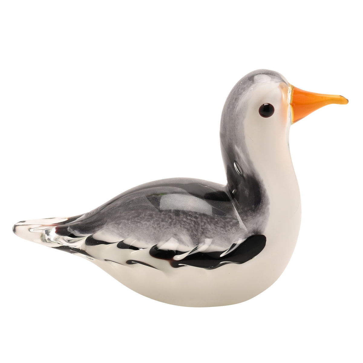 Objets D'art Glass Figurine - Seagull