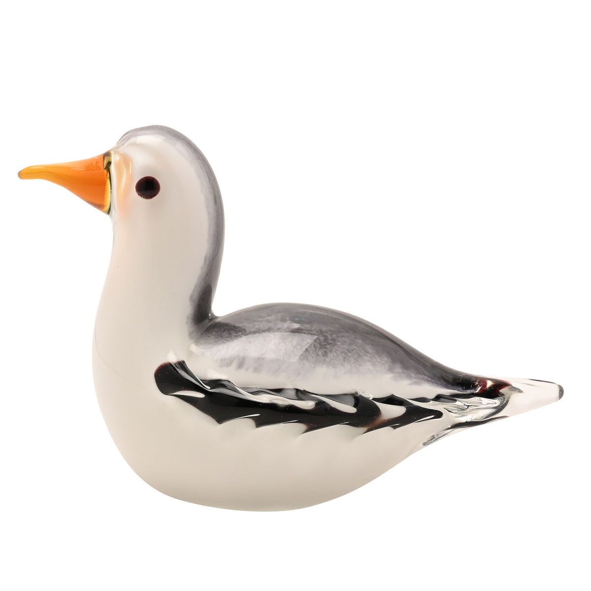 Objets D'art Glass Figurine - Seagull
