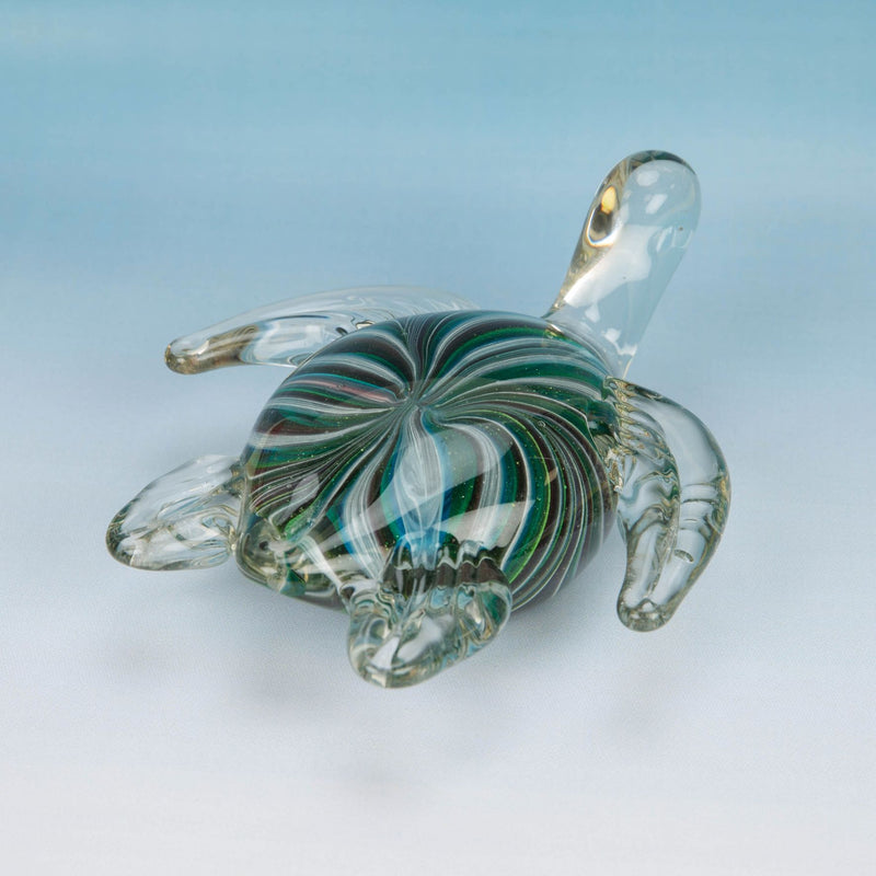 Objets dArt Glass Figurine - Turtle
