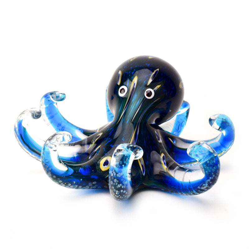 Objets dArt Glass Figurine - Octopus Figurine
