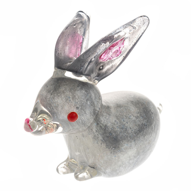 Objets dArt Glass Figurine - Rabbit