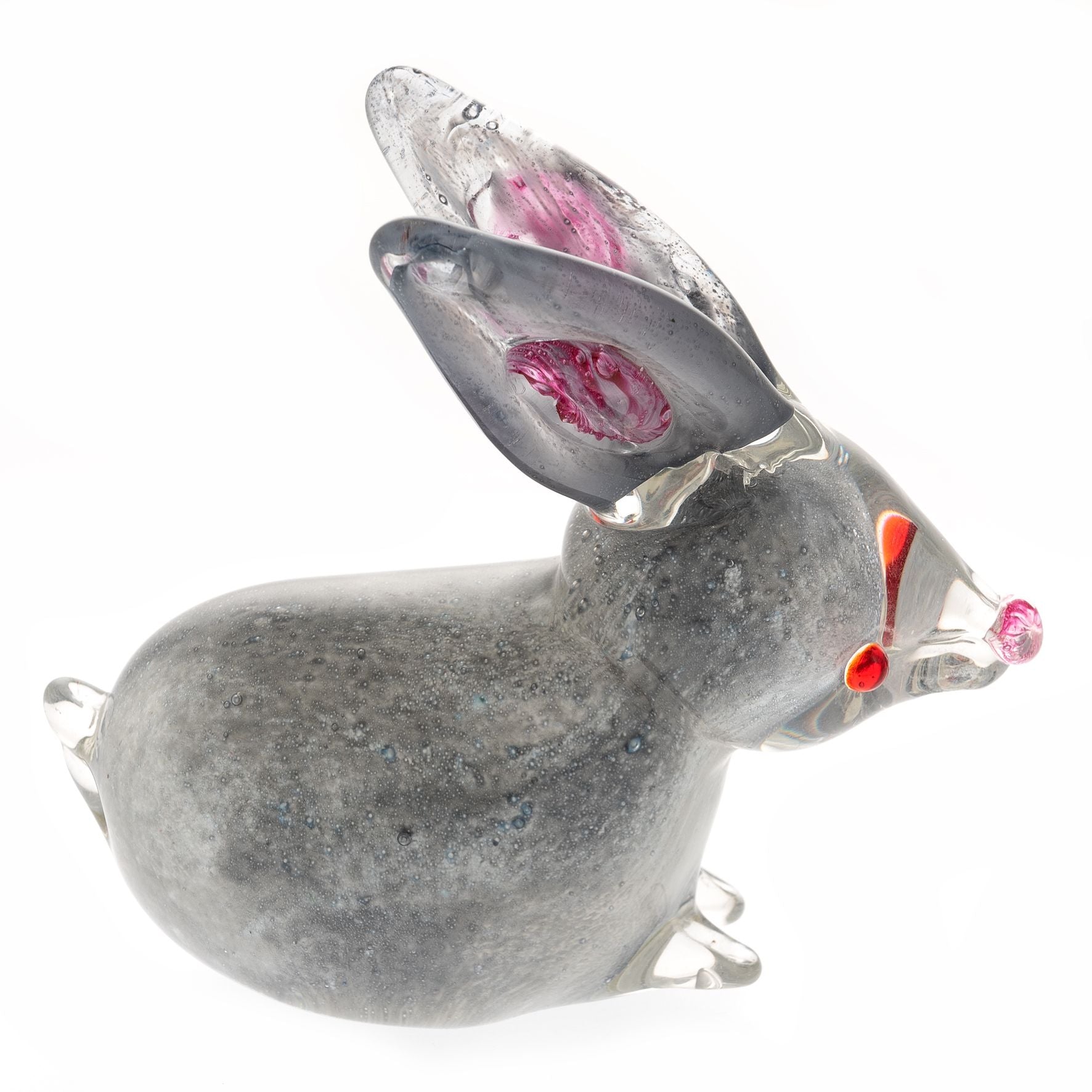 Objets dArt Glass Figurine - Rabbit