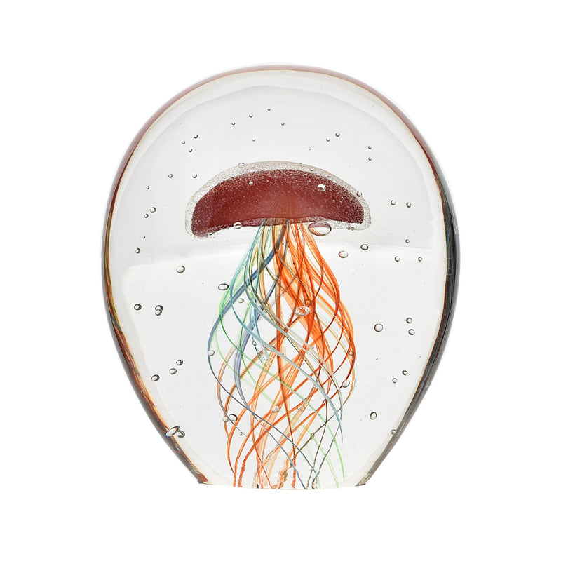 Objets d'art Glass Figurine - Jellyfish