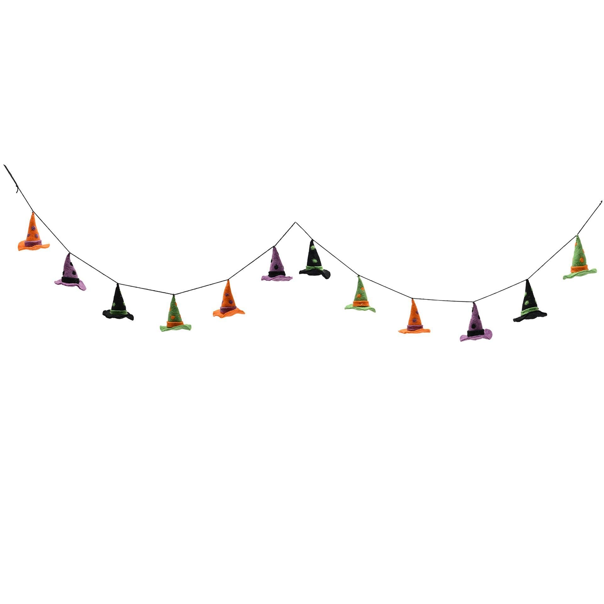 Witches Hats 72" Garland