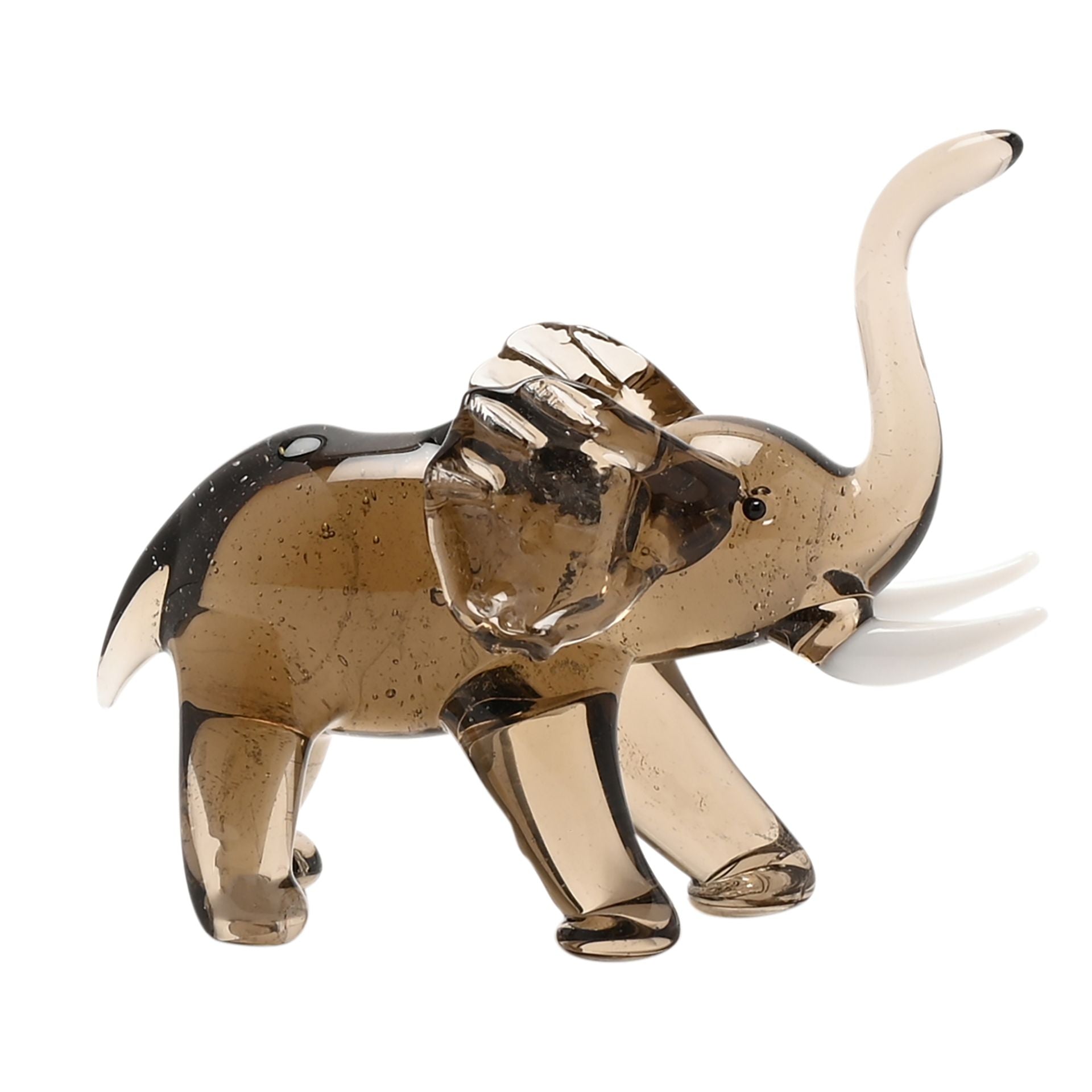Objets d'art Miniature Glass Figurine - Elephant