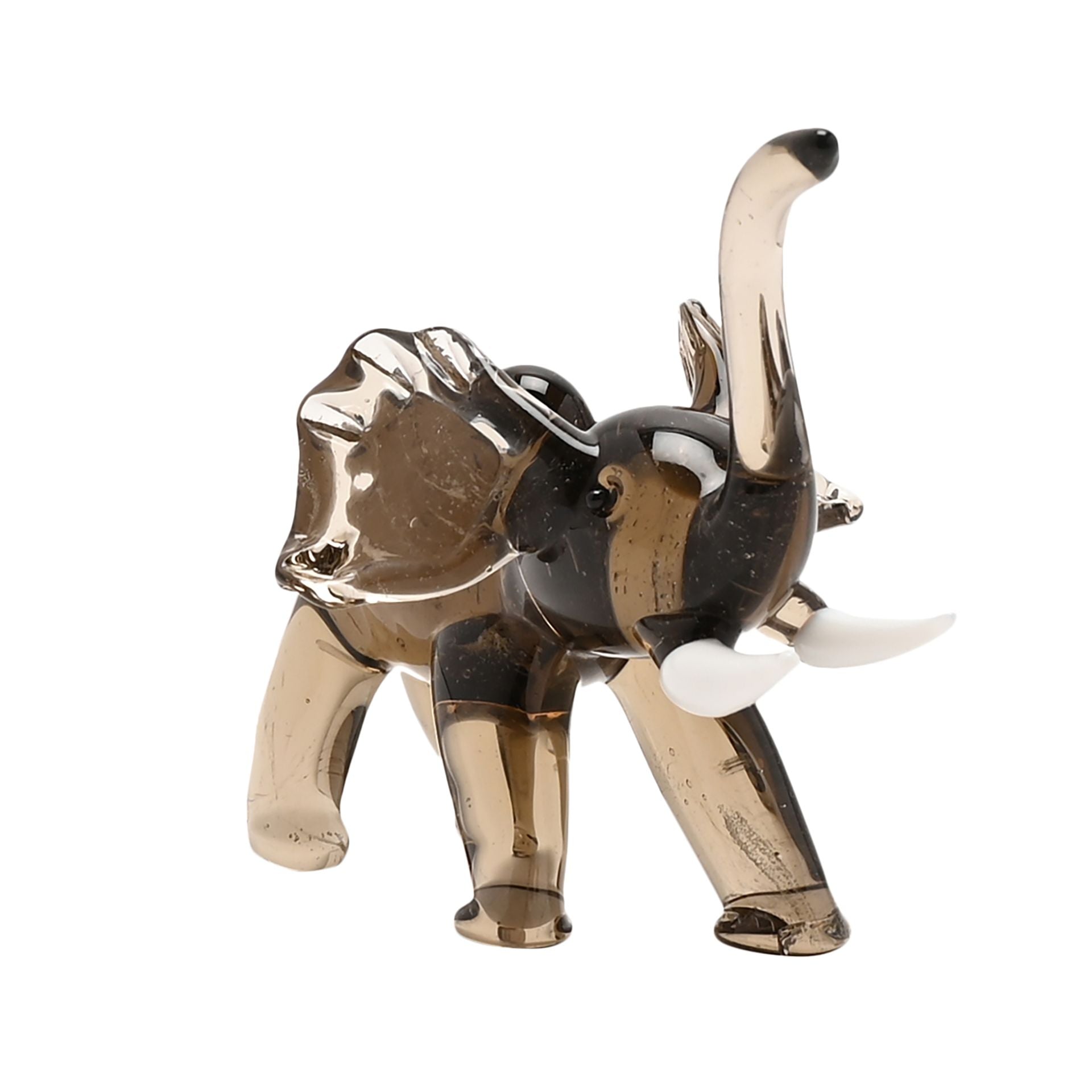 Objets d'art Miniature Glass Figurine - Elephant