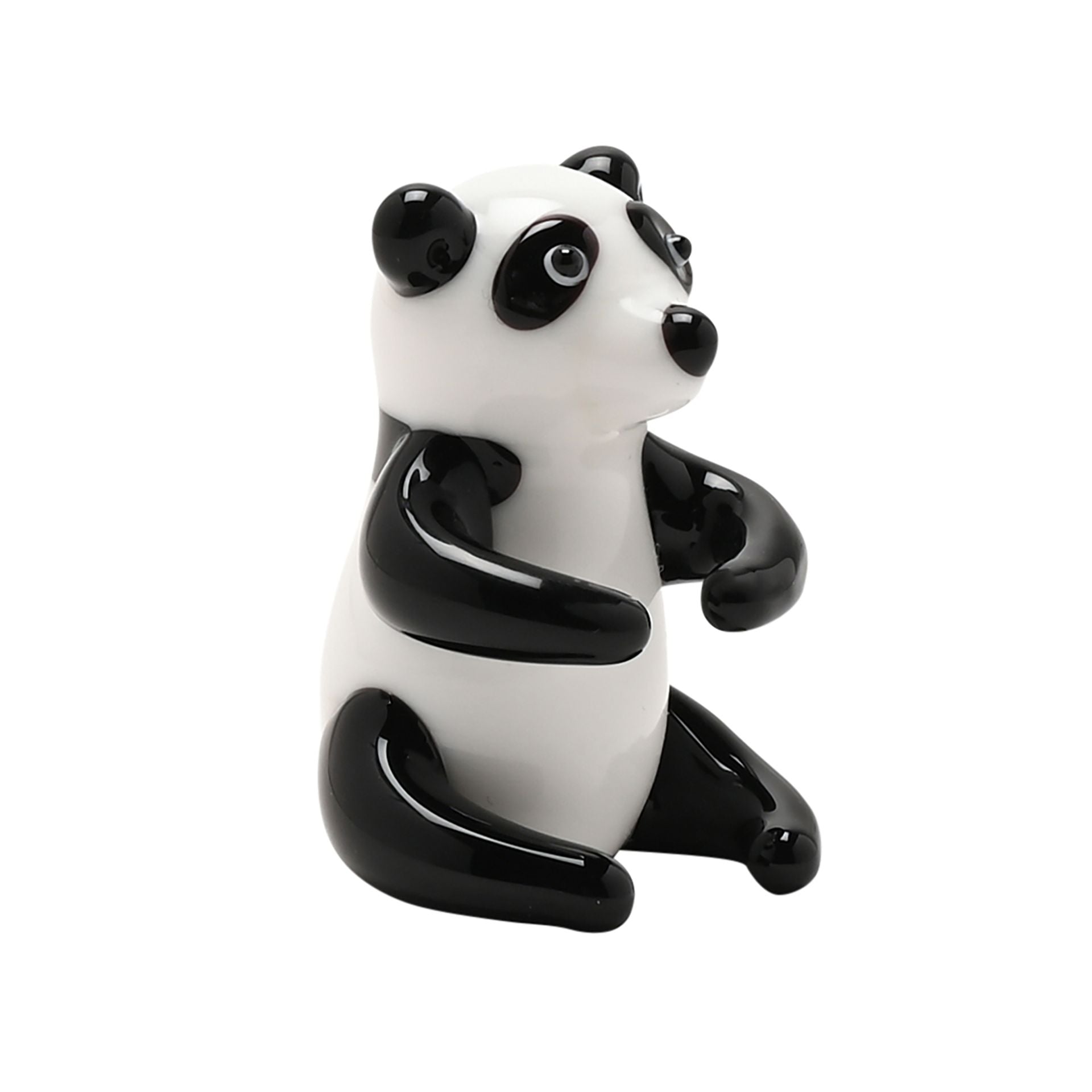 Objets d'art Miniature Glass Figurine - Panda