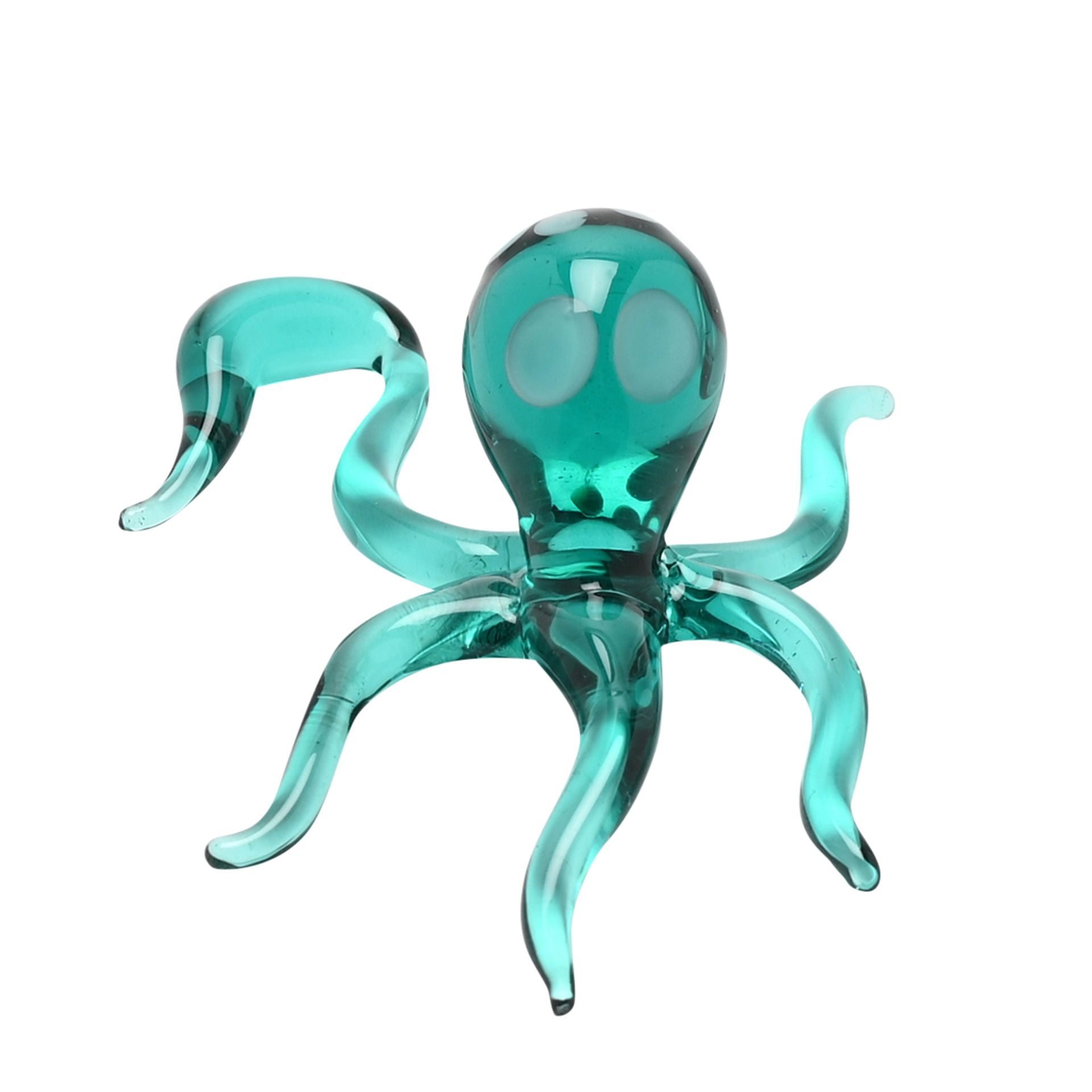 Objets d'art Miniature Glass Figurine - Octopus