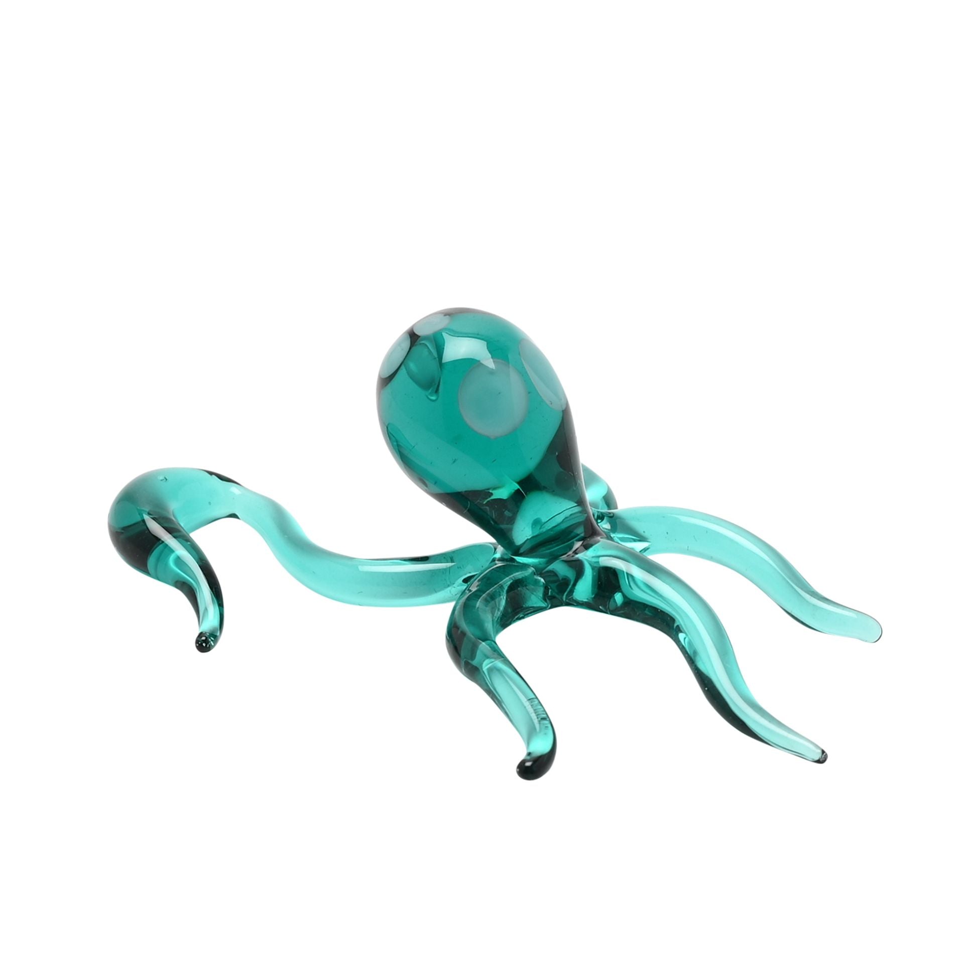 Objets d'art Miniature Glass Figurine - Octopus