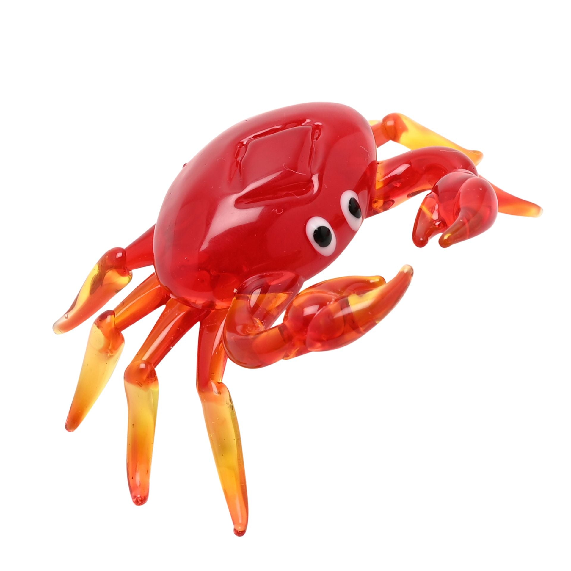 Objets d'art Miniature Glass Figurine - Crab