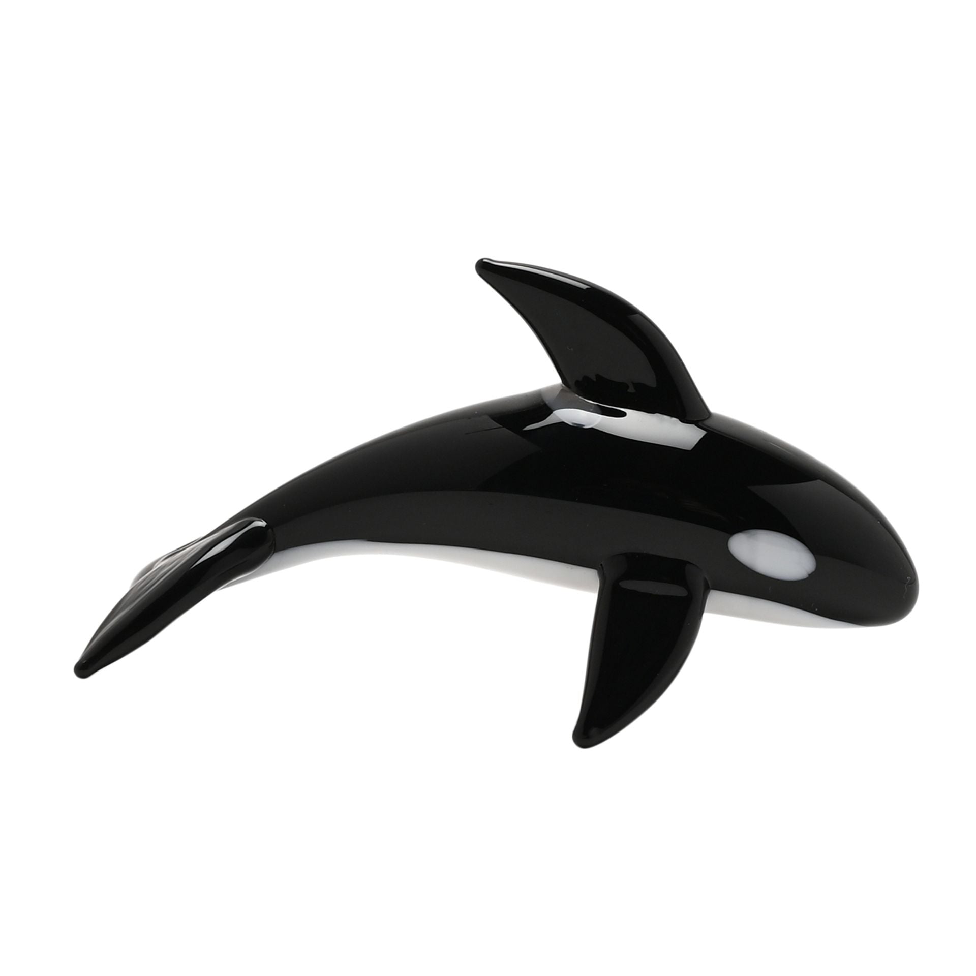 Objets d'art Miniature Glass Figurine - Whale