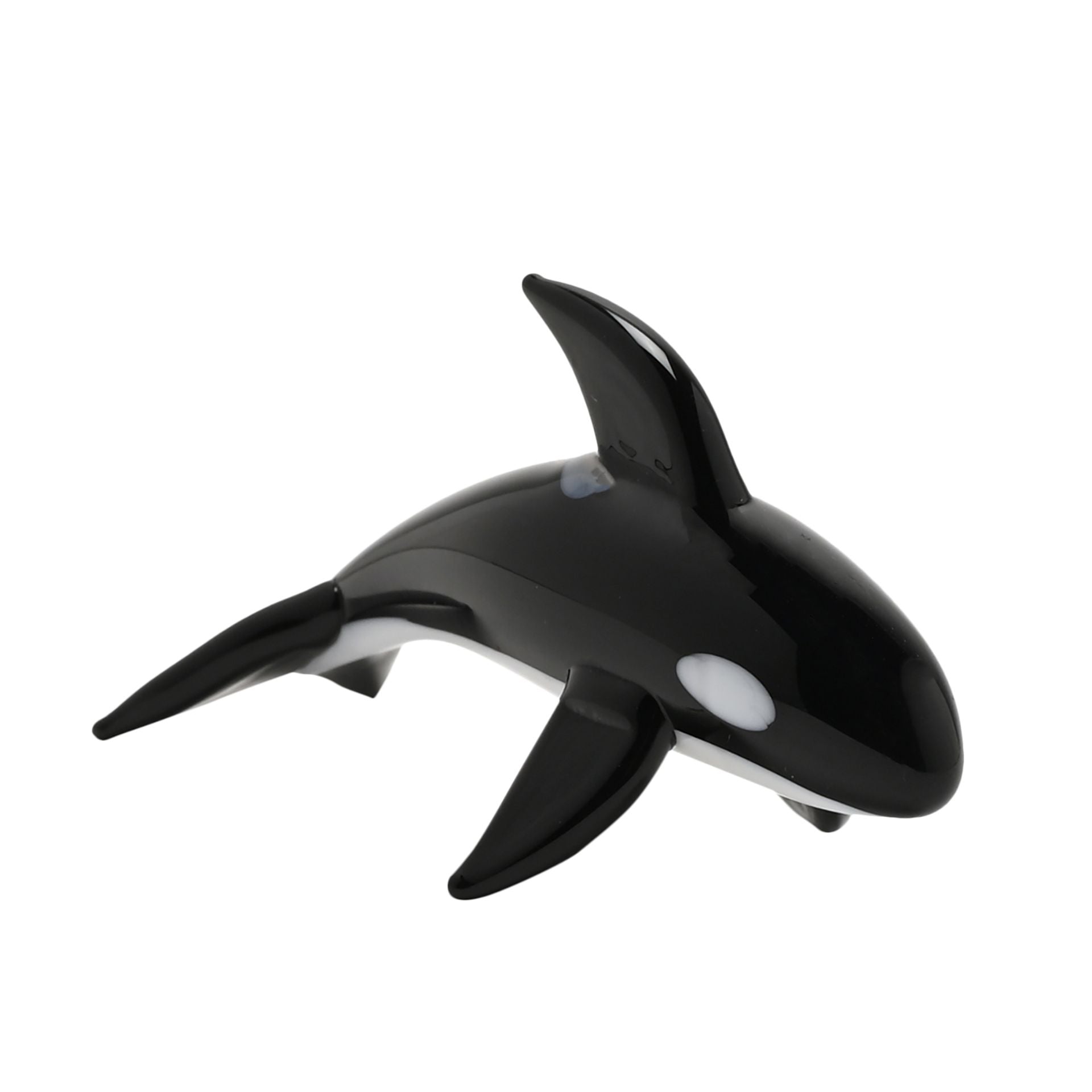 Objets d'art Miniature Glass Figurine - Whale