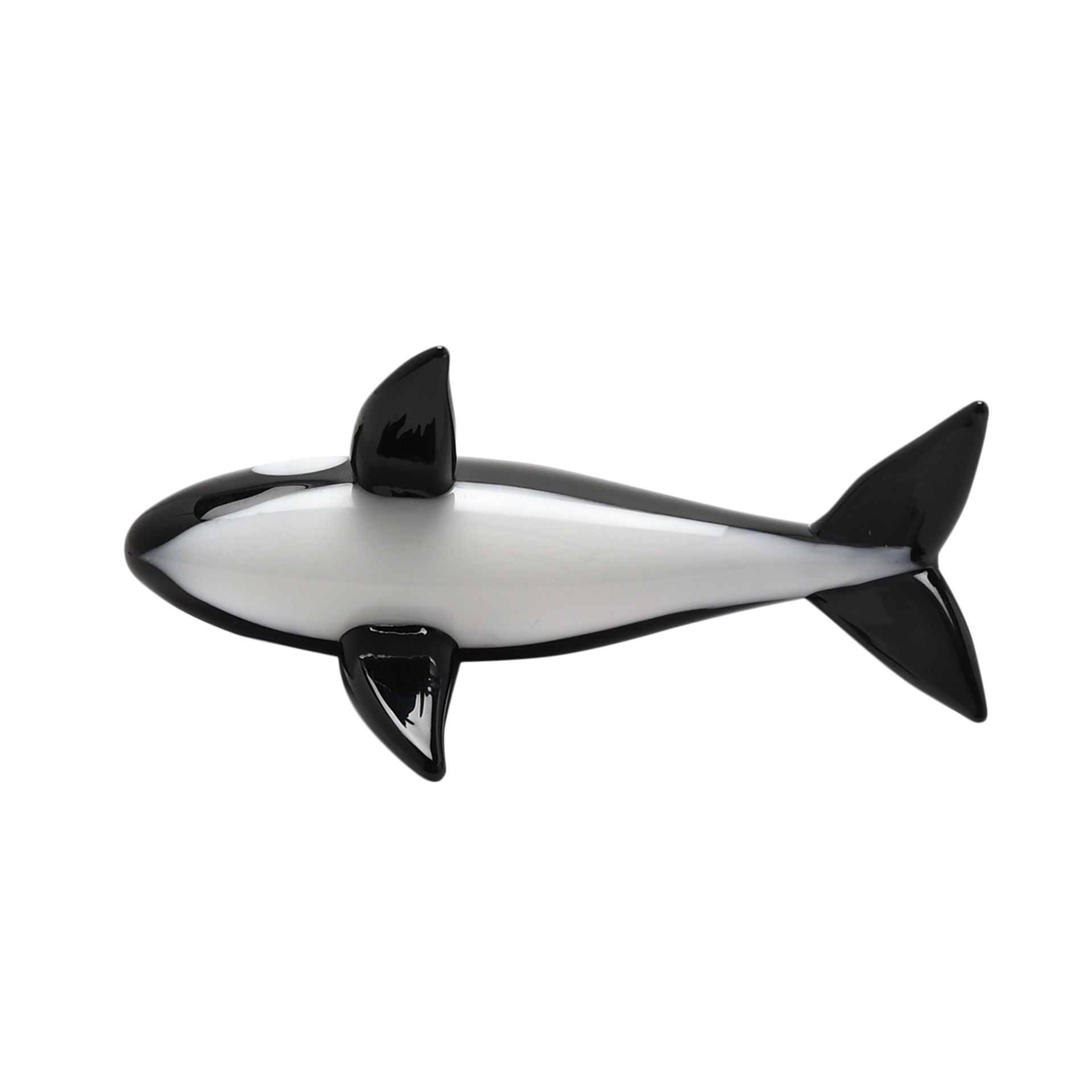 Objets d'art Miniature Glass Figurine - Whale
