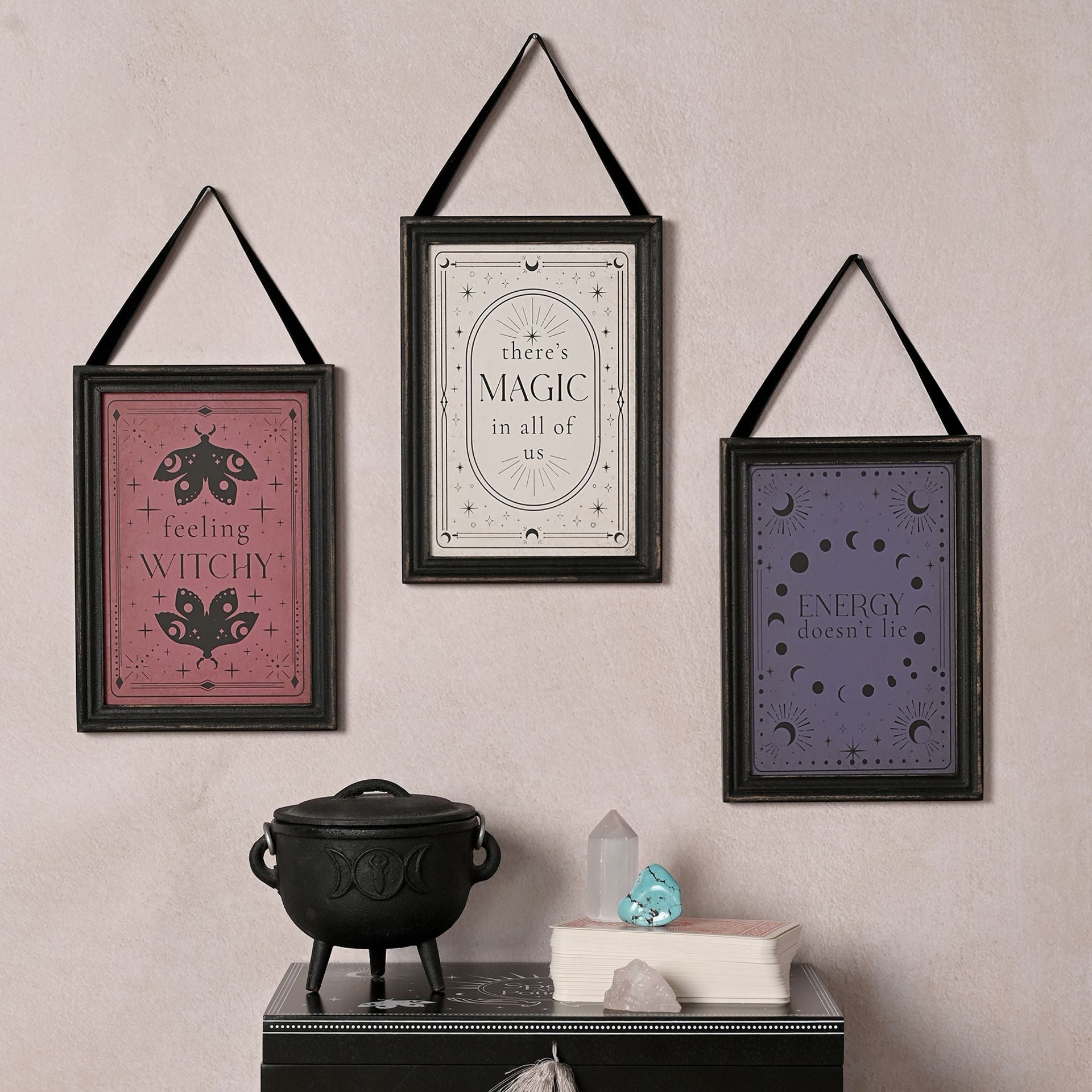 Juliana Mystic Legends Hanging Plaque "Feeling Witchy"