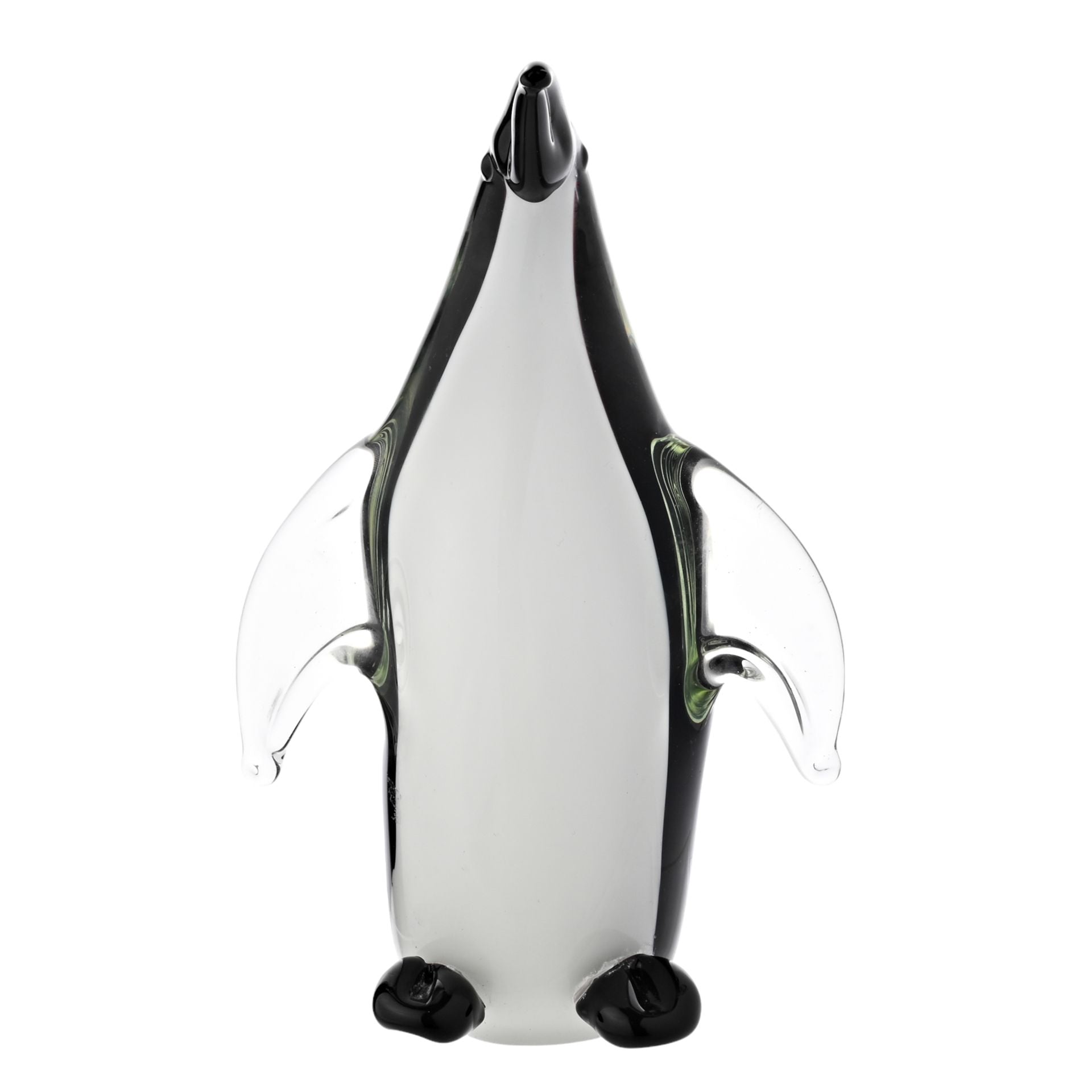 Objets d'art Glass Figurine - Tall Penguin