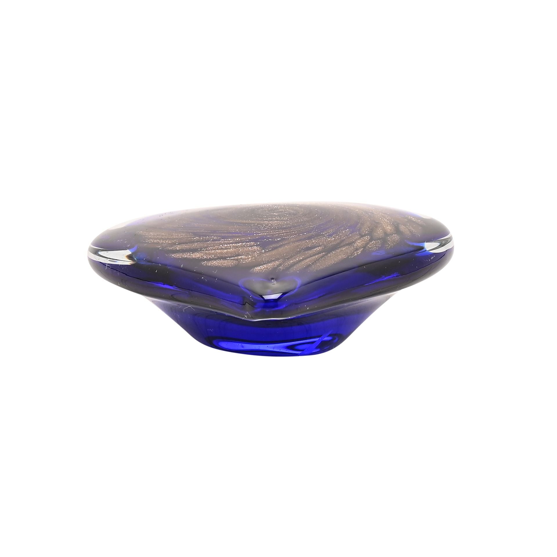 Objets d'art  Blue Heart Paper Weight