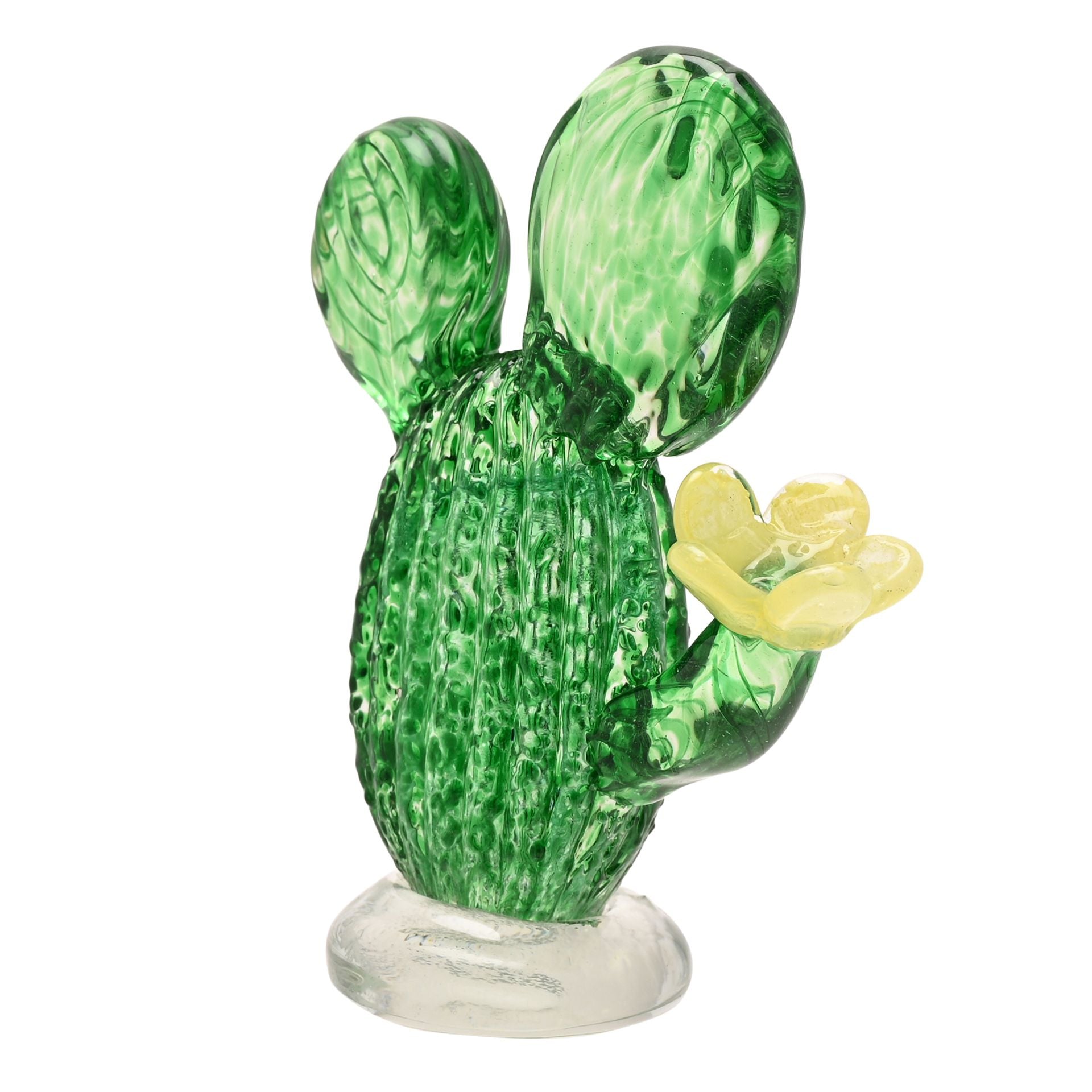 Objets d'art Glass Figurine - Cactus