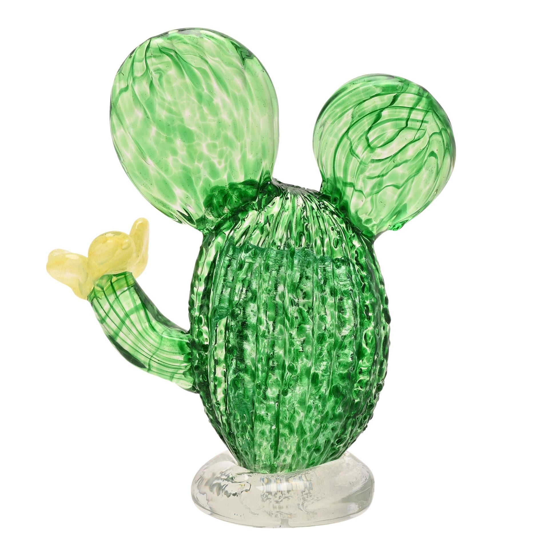 Objets d'art Glass Figurine - Cactus