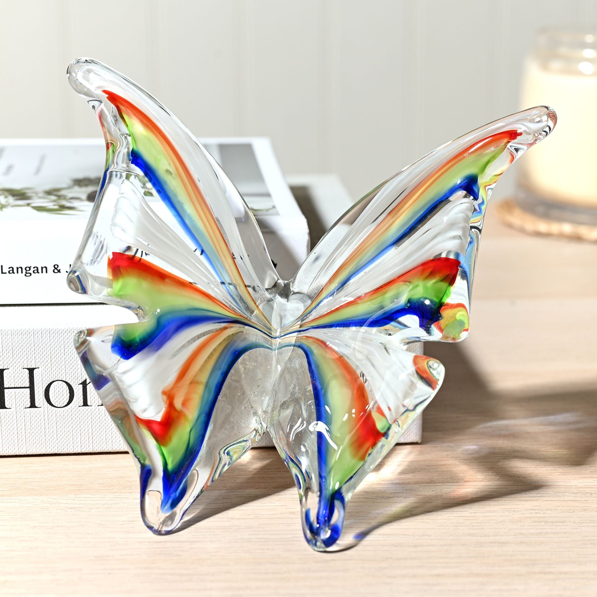 Objets d'art Glass Figurine - Butterfly