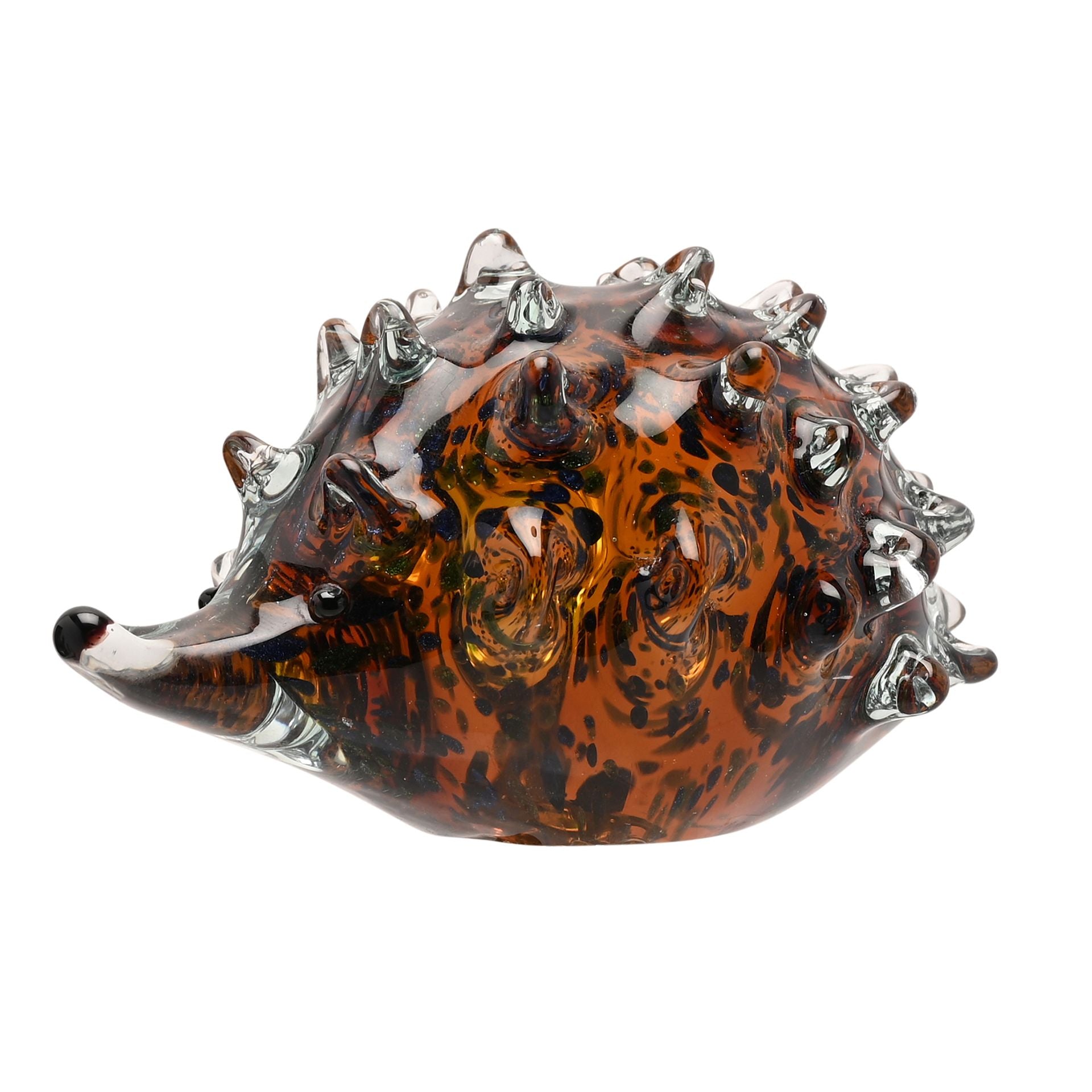 Objets d'art Glass Figurine - Hedgehog