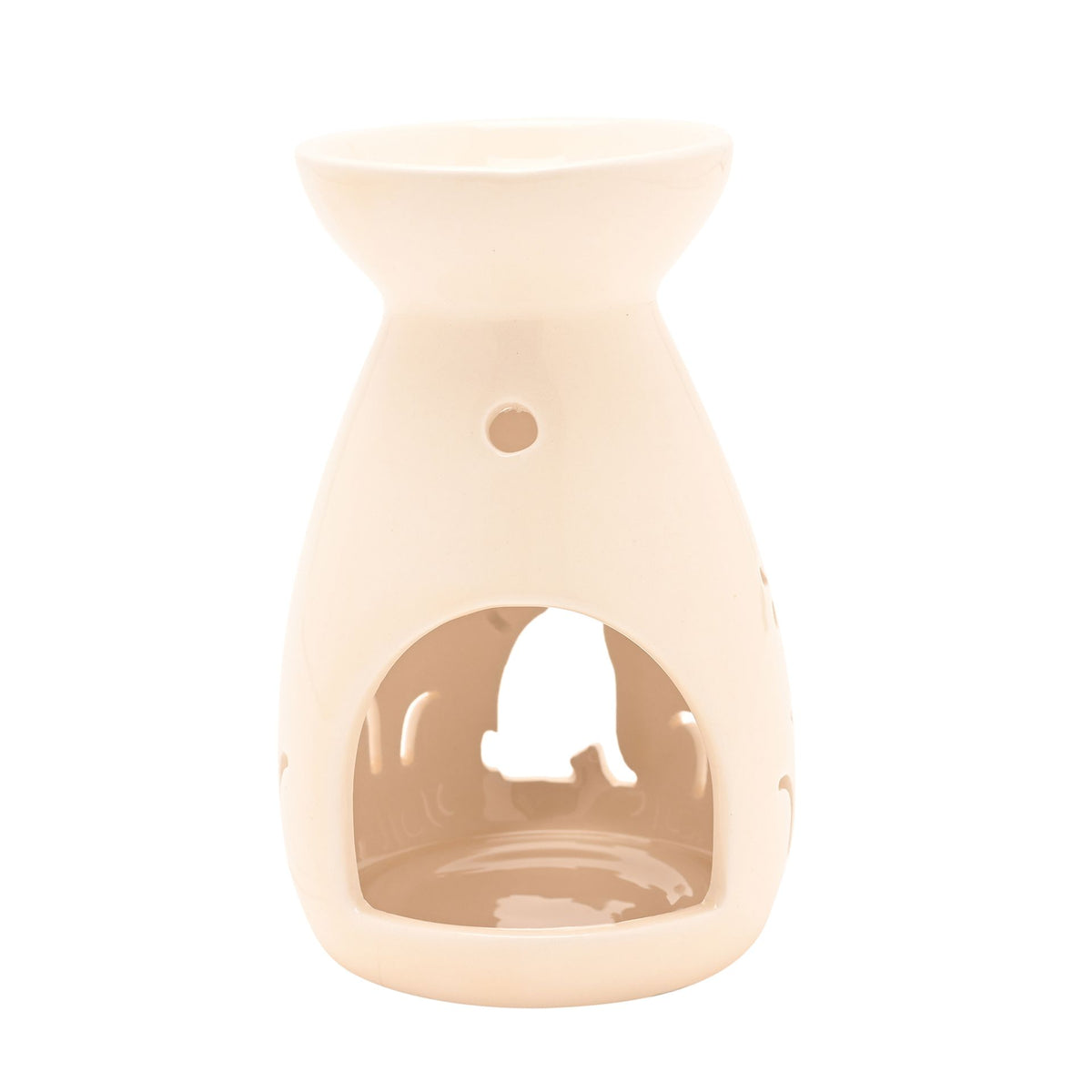 The Eggs-traordinary Gifting Co Bunny Silhouette Oil Burner - White
