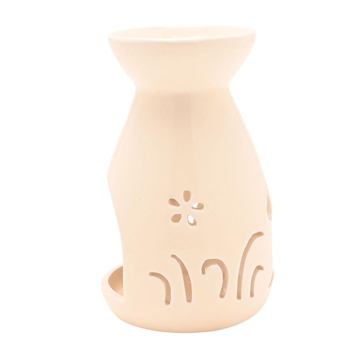 The Eggs-traordinary Gifting Co Bunny Silhouette Oil Burner - White