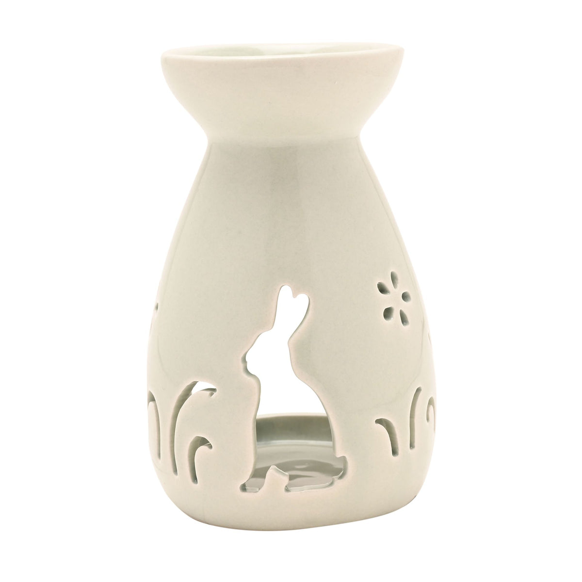 The Eggs-traordinary Gifting Co Bunny Silhouette Oil Burner - Sage