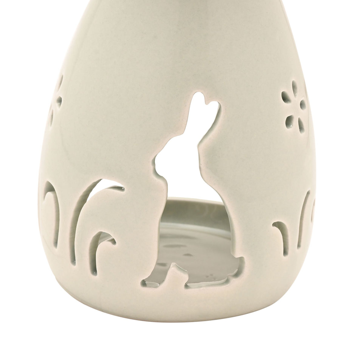 The Eggs-traordinary Gifting Co Bunny Silhouette Oil Burner - Sage