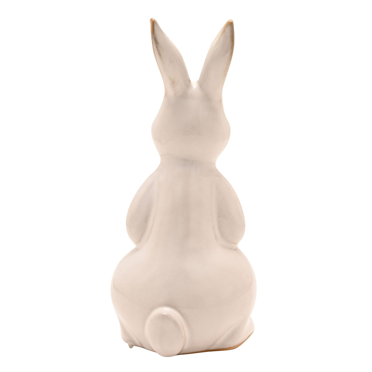 The Eggs-traordinary Gifting Co Reactive Glaze Bunny & Baby Figurine 18cm