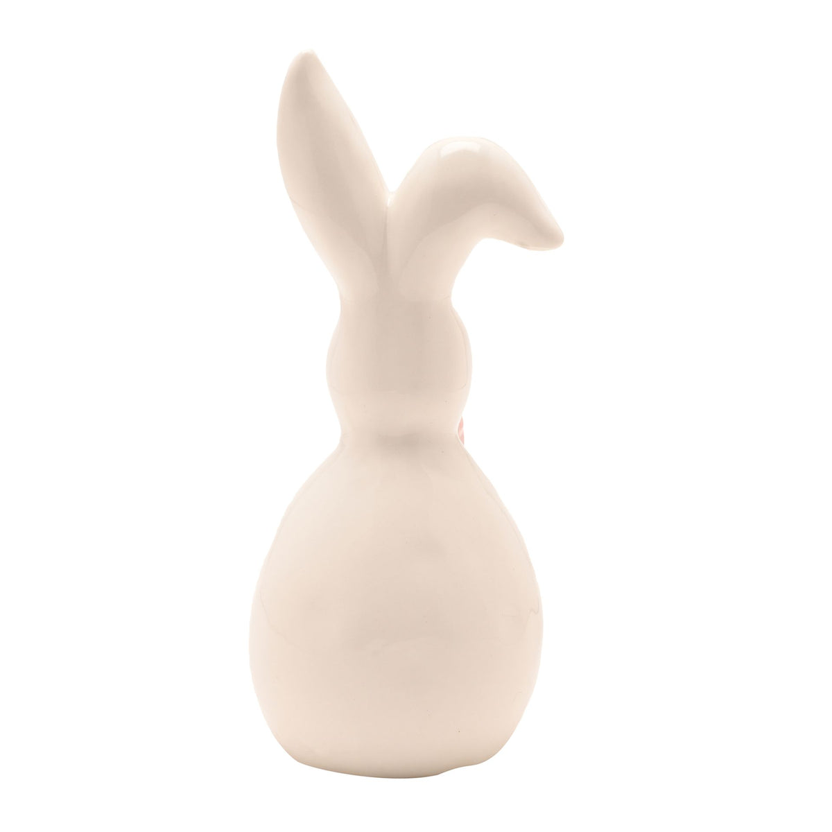 The Eggs-traordinary Gifting Co Bunny With Pink Bow Figurine