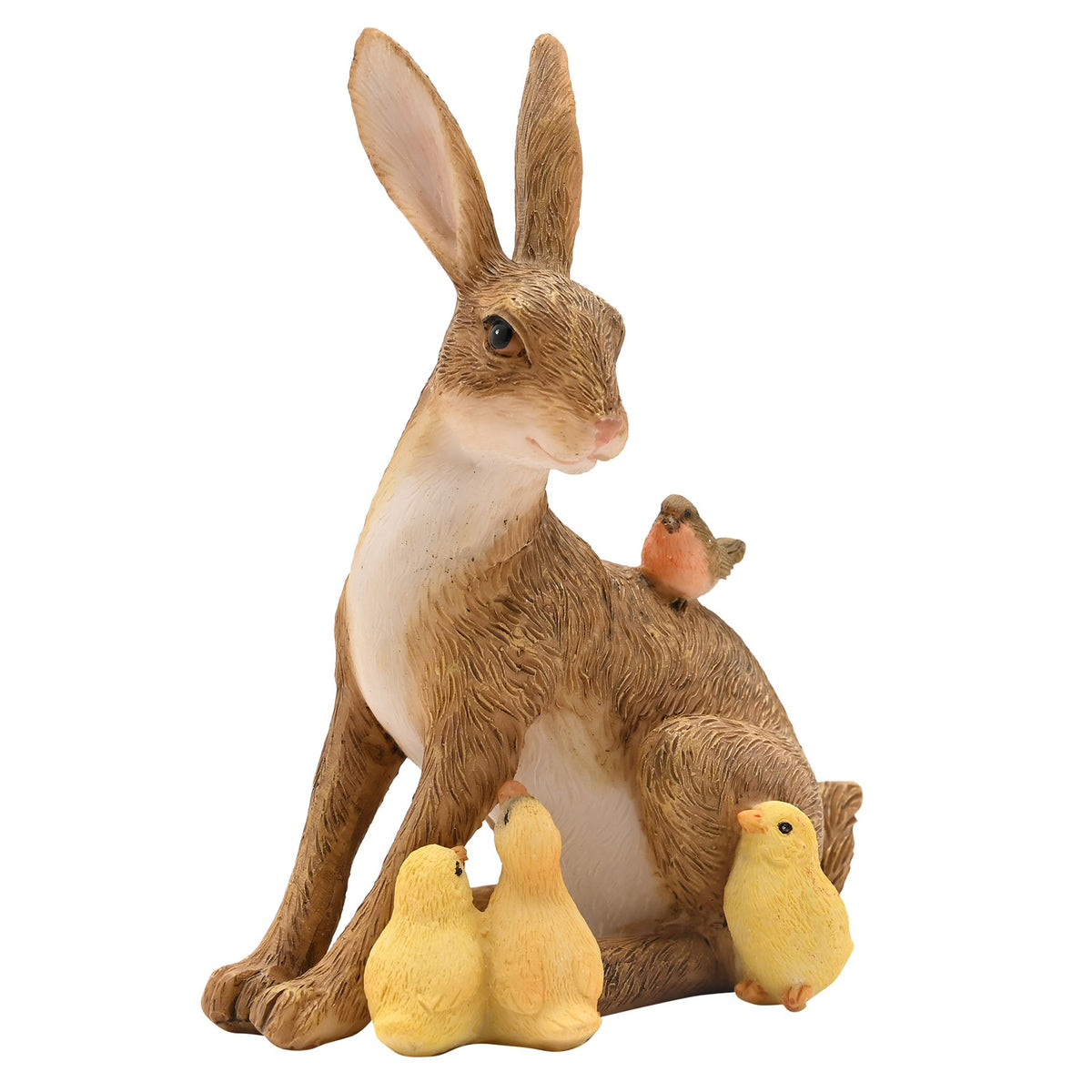 The Eggs-traordinary Gifting Co Figurine - Rabbit, Chick & Robin