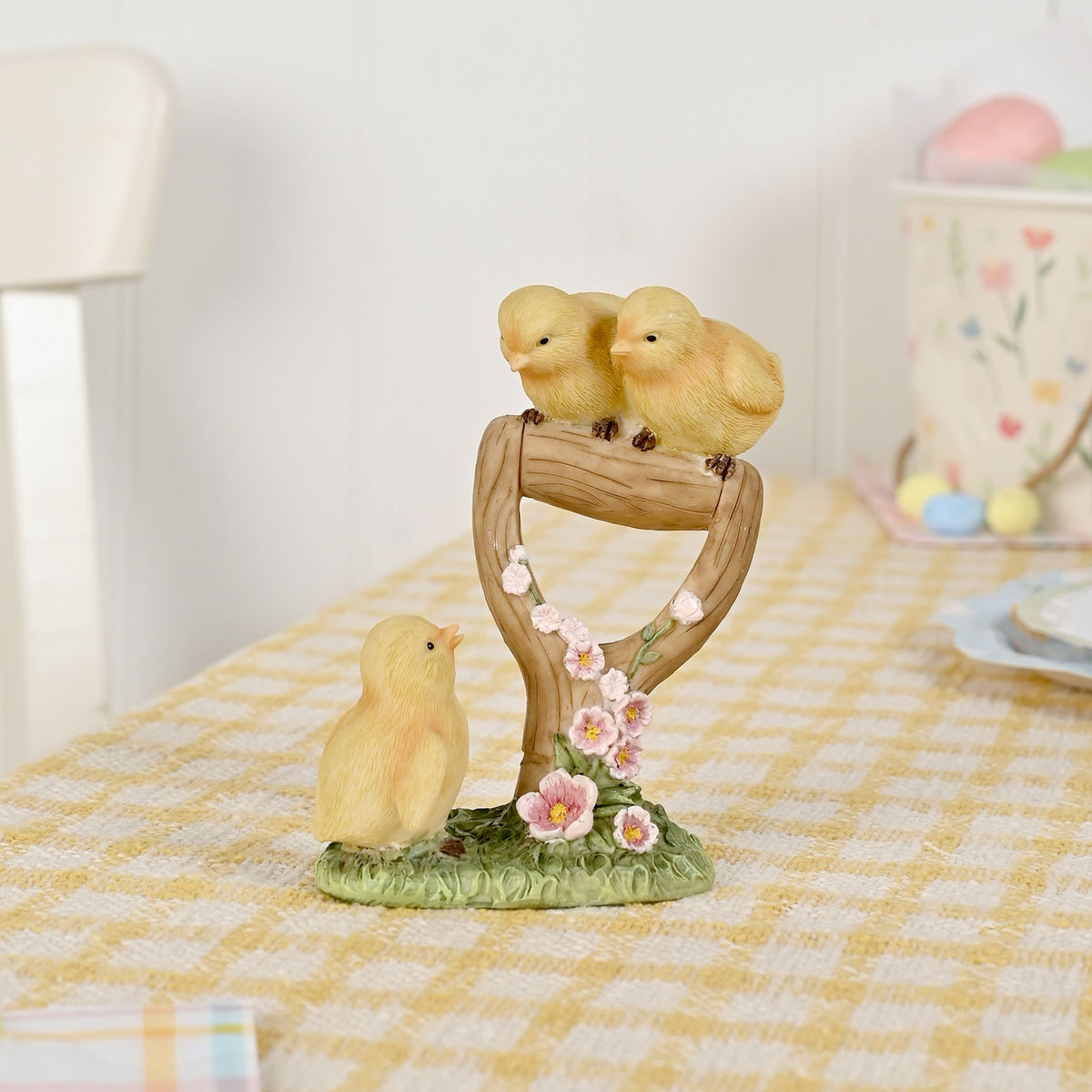 The Eggs-traordinary Gifting Co Figurine - Chicks & Shovel