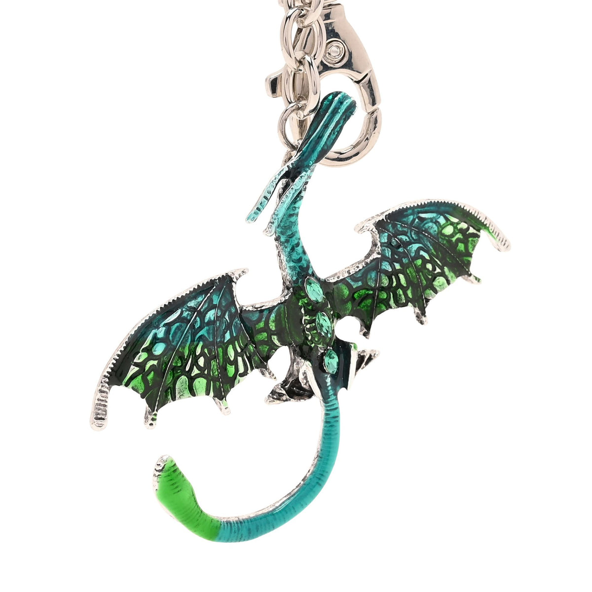 Mystic Legends Dragon Keyring - Blue