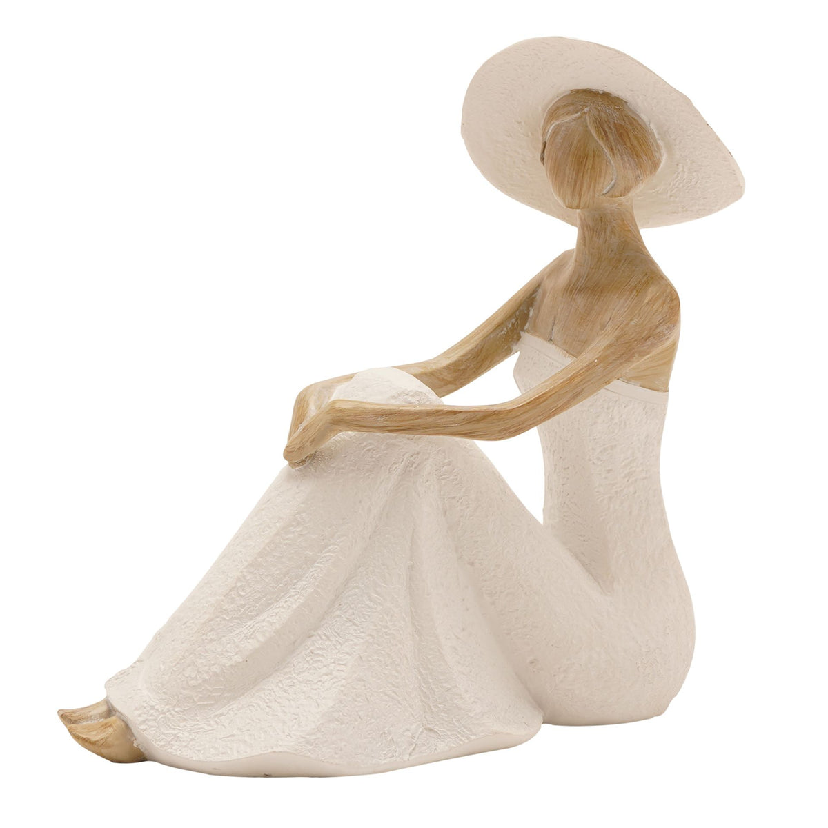 Juliana Lady Figurine - Floor Seated